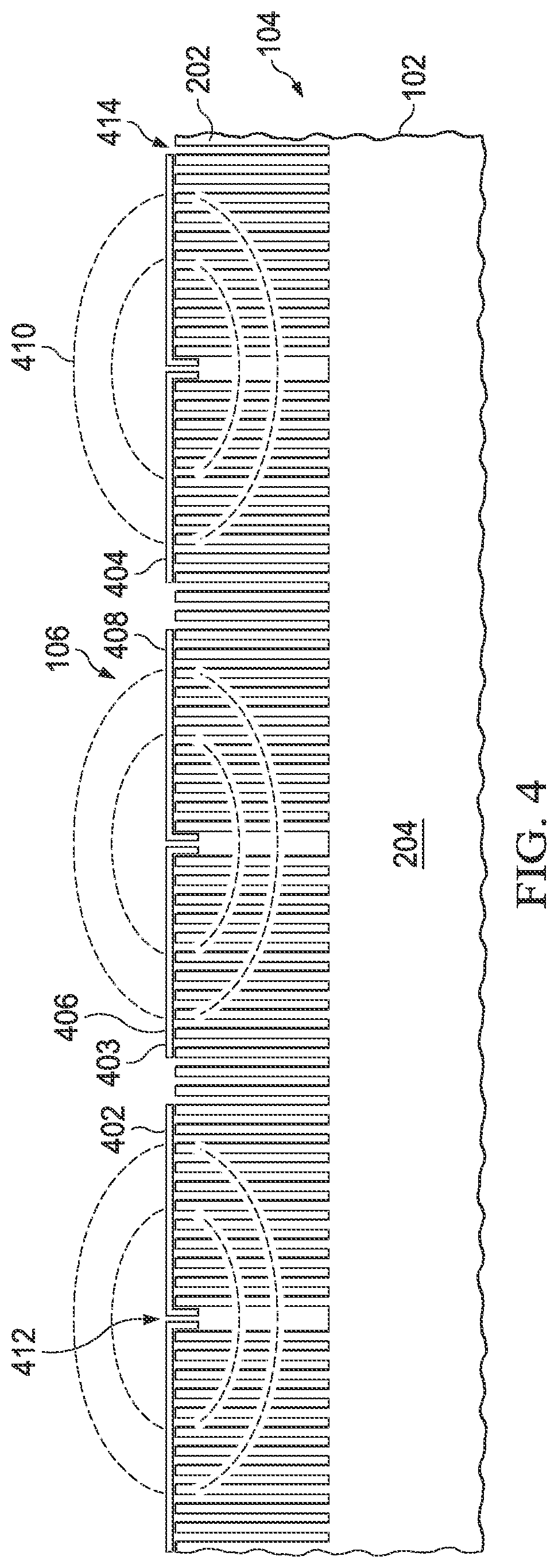 Patent US12126087 Figure 2 – Dipole antenna arrays