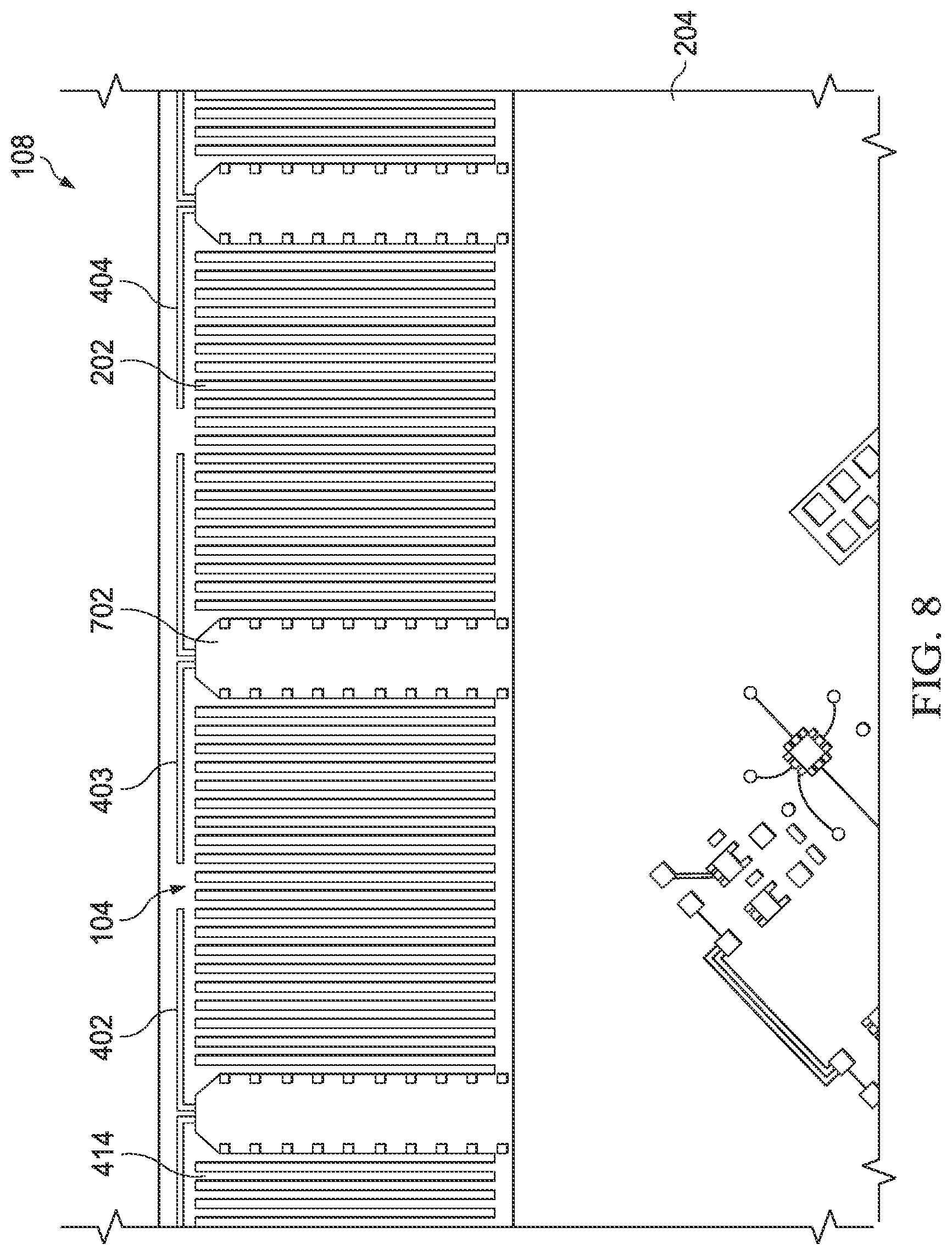 Patent US12126087 Figure 6 – Dipole antenna arrays