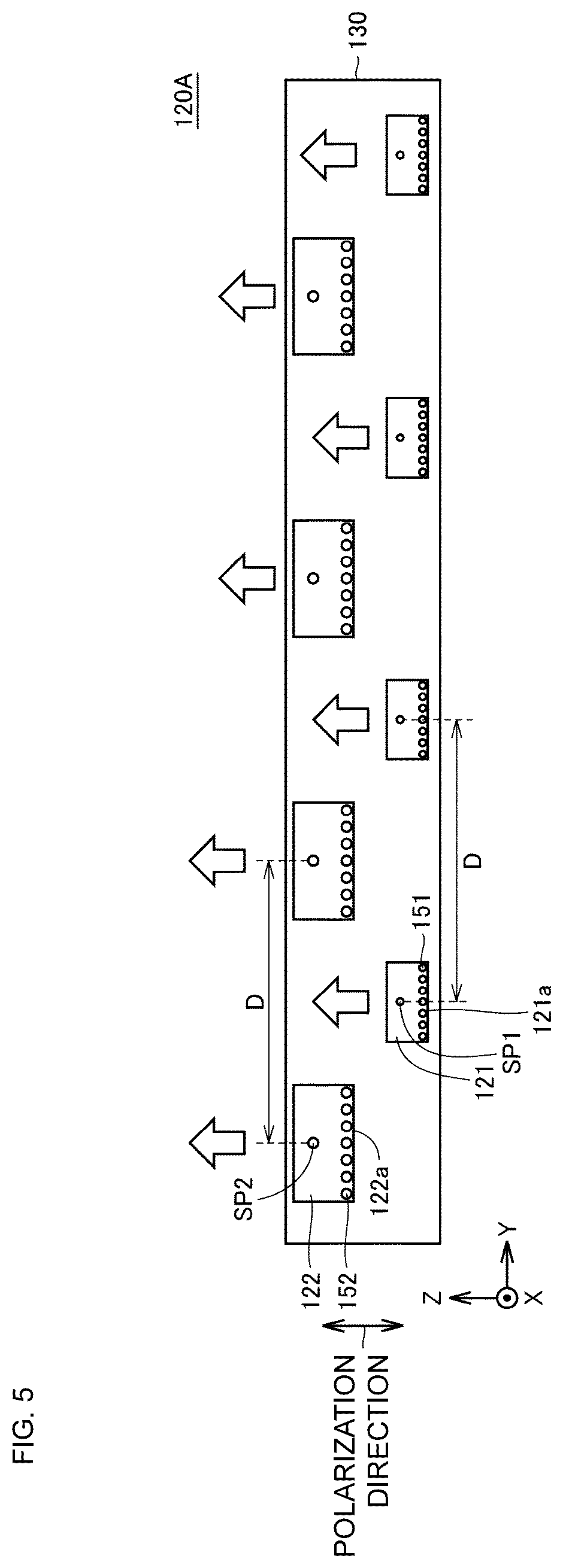 Patent US12126089 Figure 4 – Antenna device, antenna module, and communication device