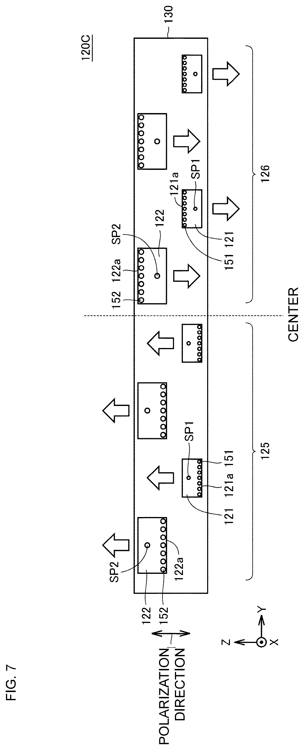 Patent US12126089 Figure 6 – Antenna device, antenna module, and communication device