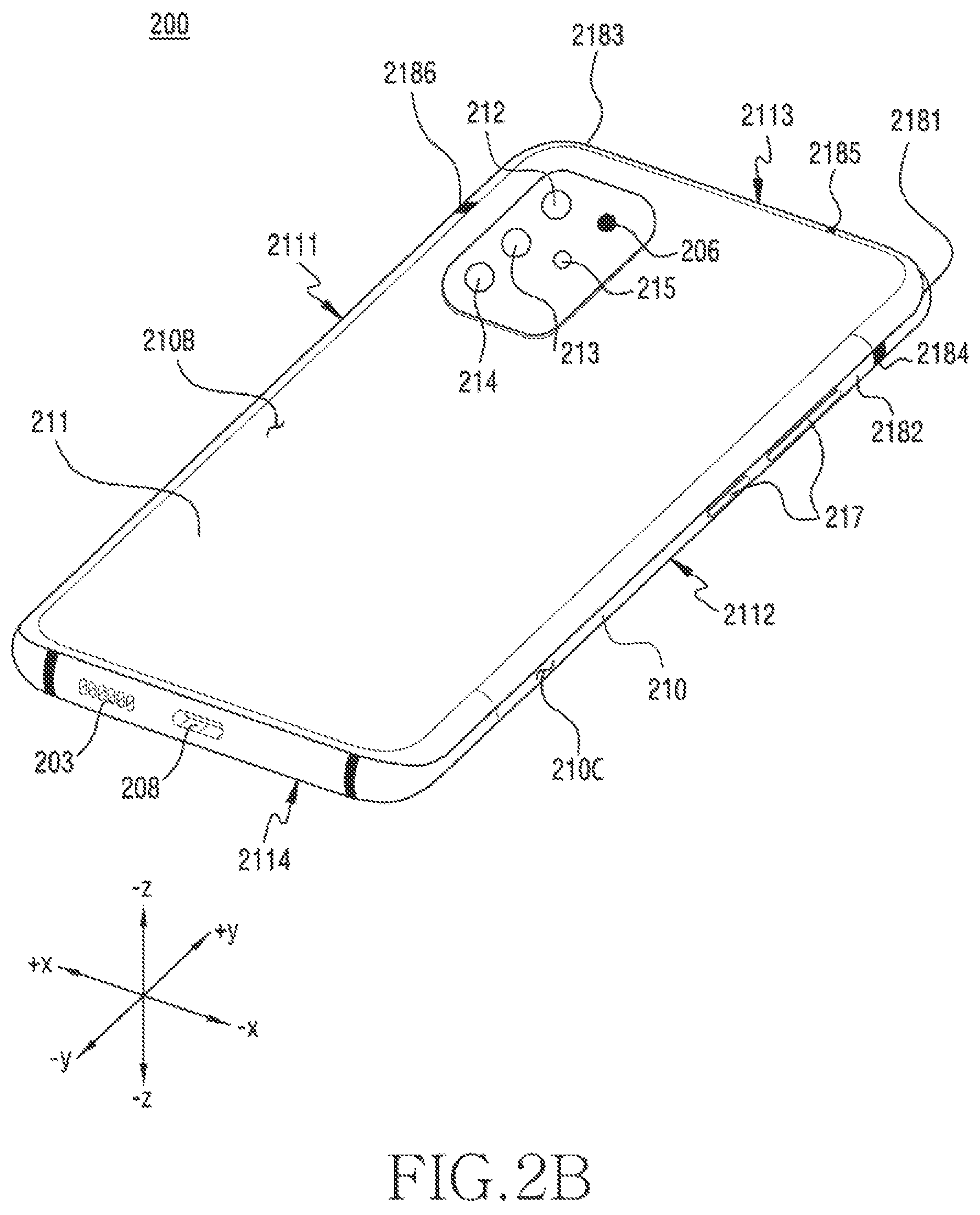 Patent US12126095 Figure 3 – Electronic device comprising antenna