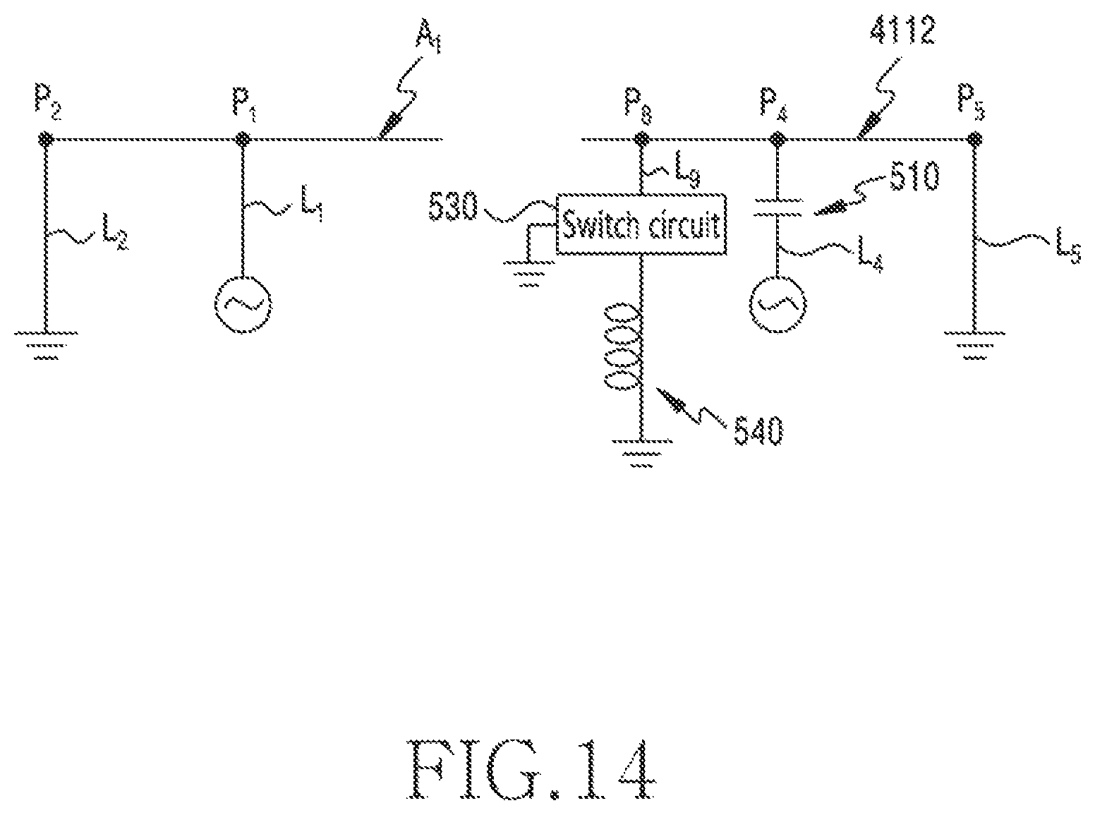 Patent US12126095 Figure 19 – Electronic device comprising antenna