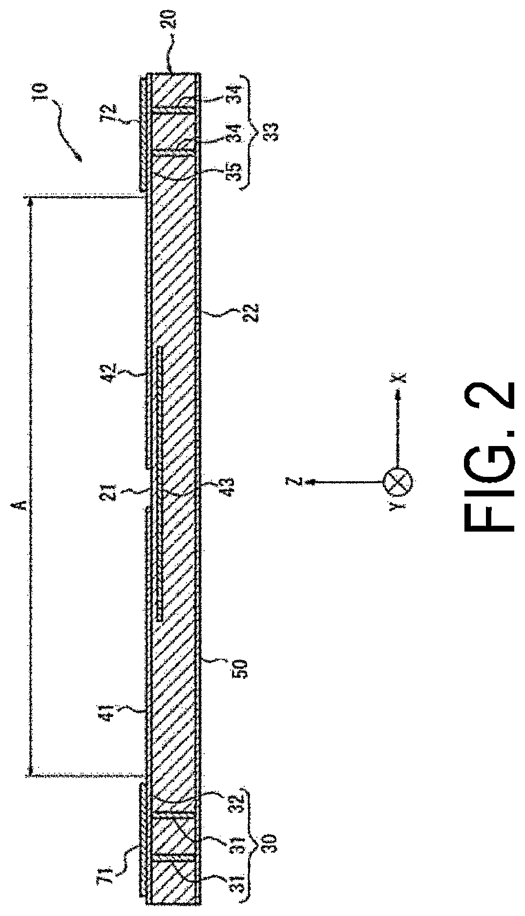 Patent US12126097 Figure 2 – Antenna, wireless communication module, and wireless communication device
