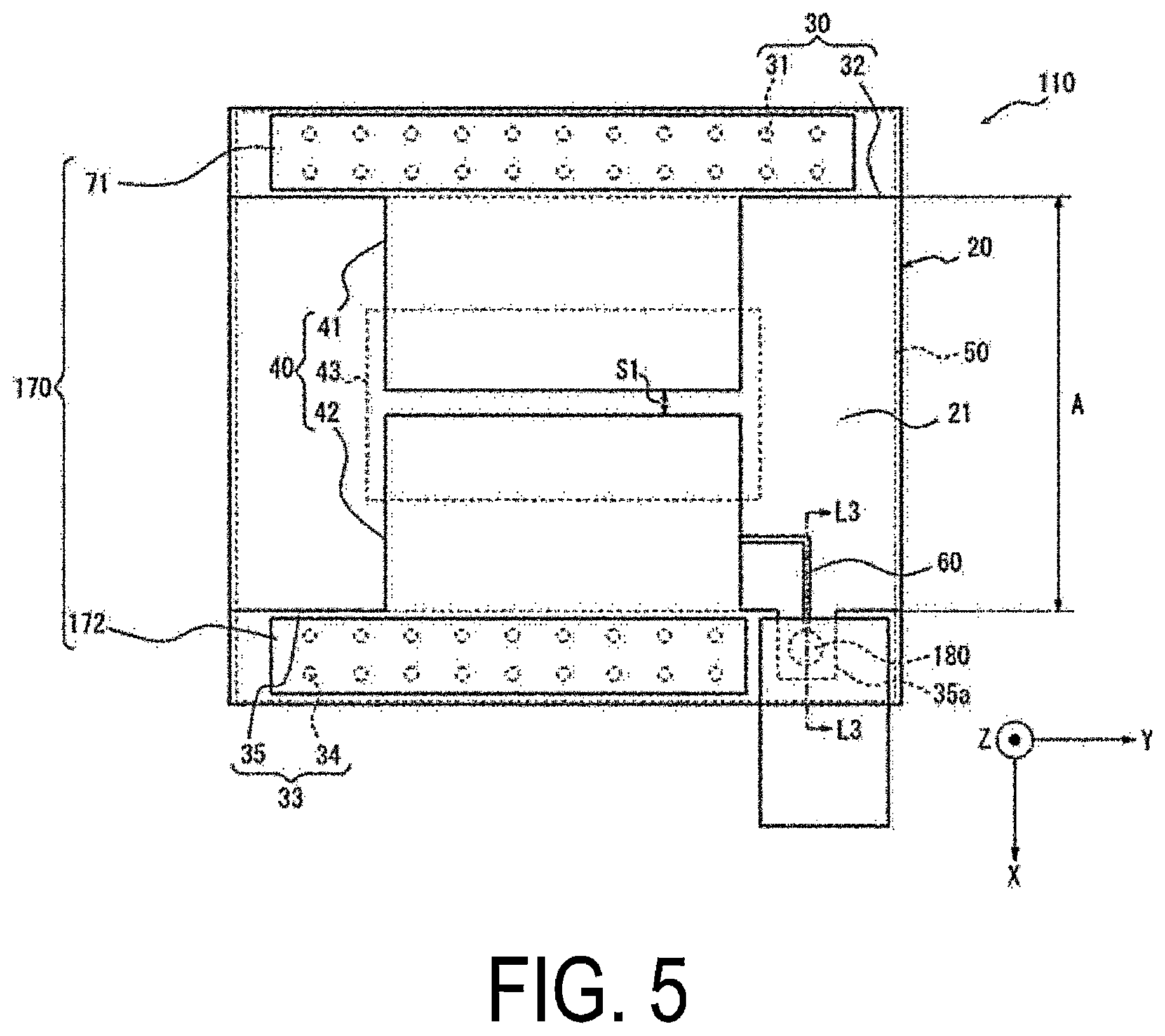 Patent US12126097 Figure 5 – Antenna, wireless communication module, and wireless communication device