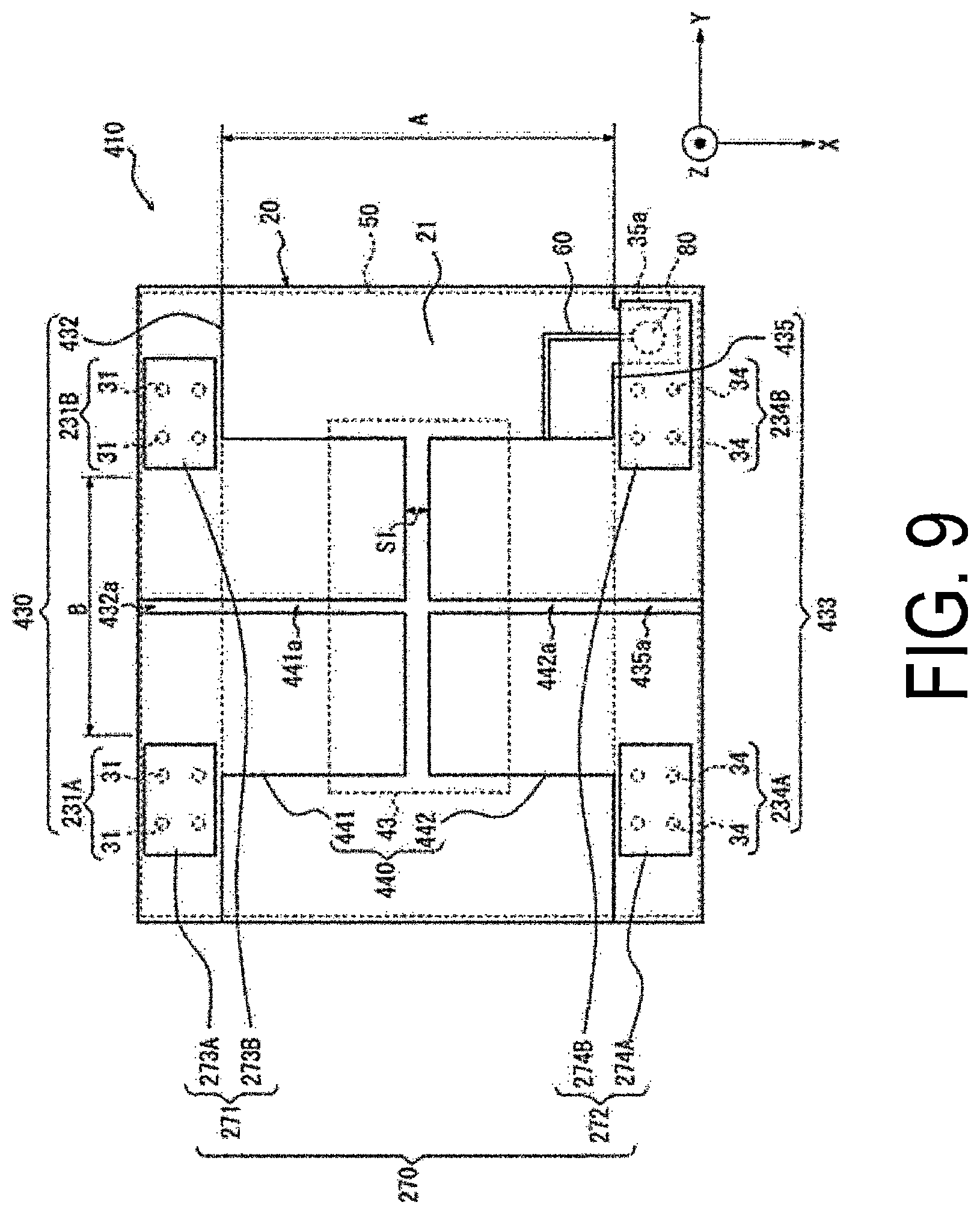 Patent US12126097 Figure 9 – Antenna, wireless communication module, and wireless communication device