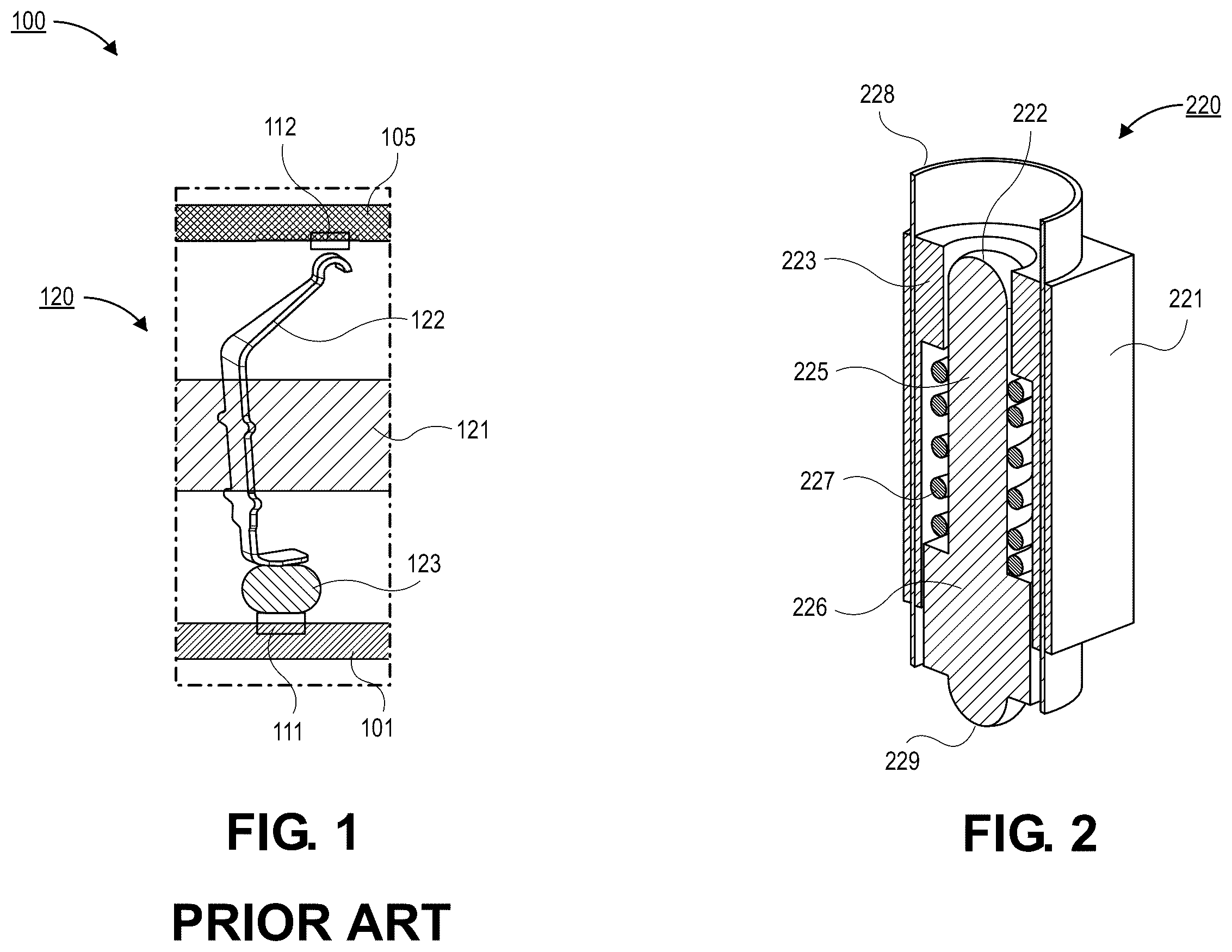 Patent US12126103 Figure 1 – Coaxial transmission line SLI socket designs for 224GBS and beyond