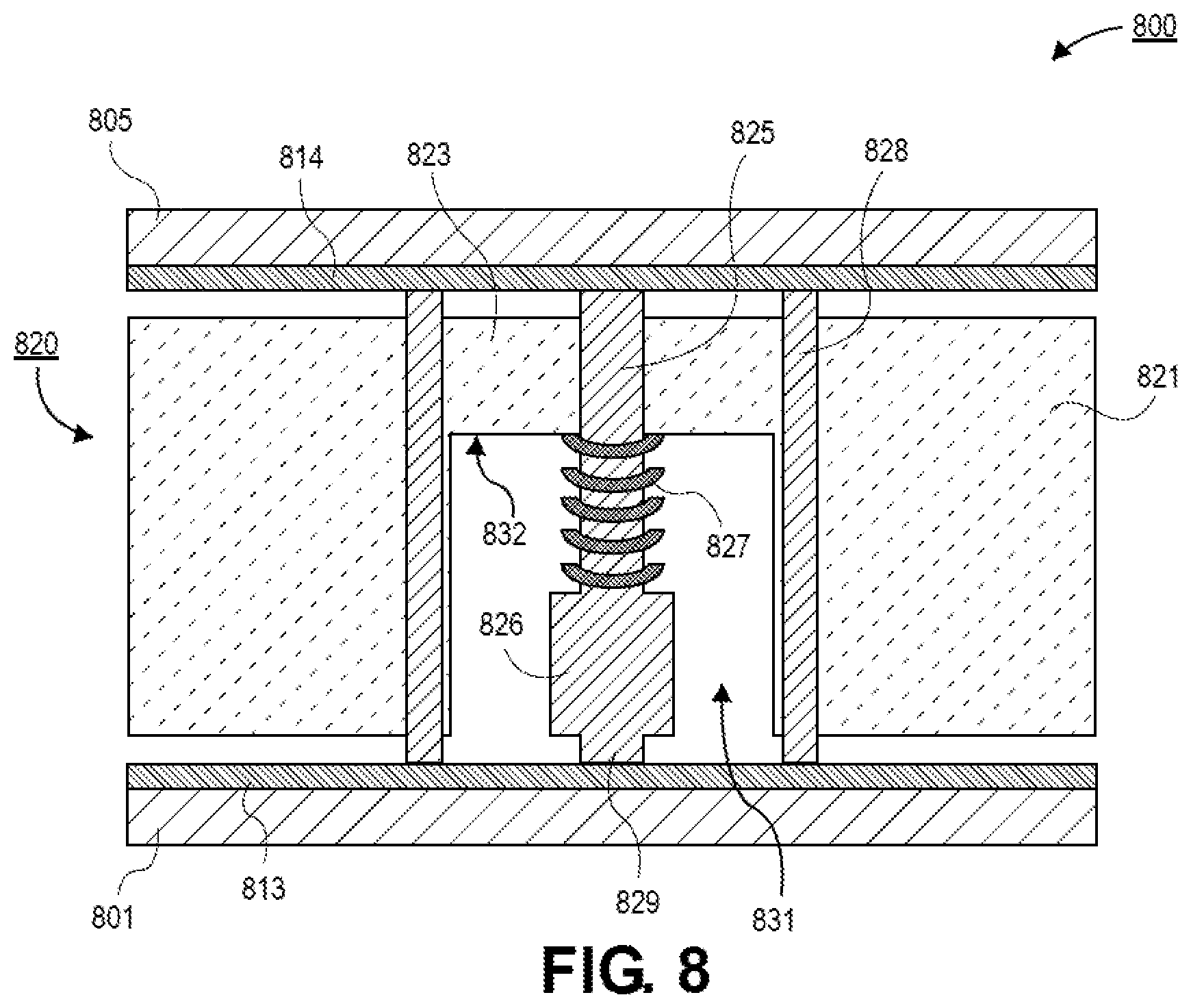 Patent US12126103 Figure 7 – Coaxial transmission line SLI socket designs for 224GBS and beyond