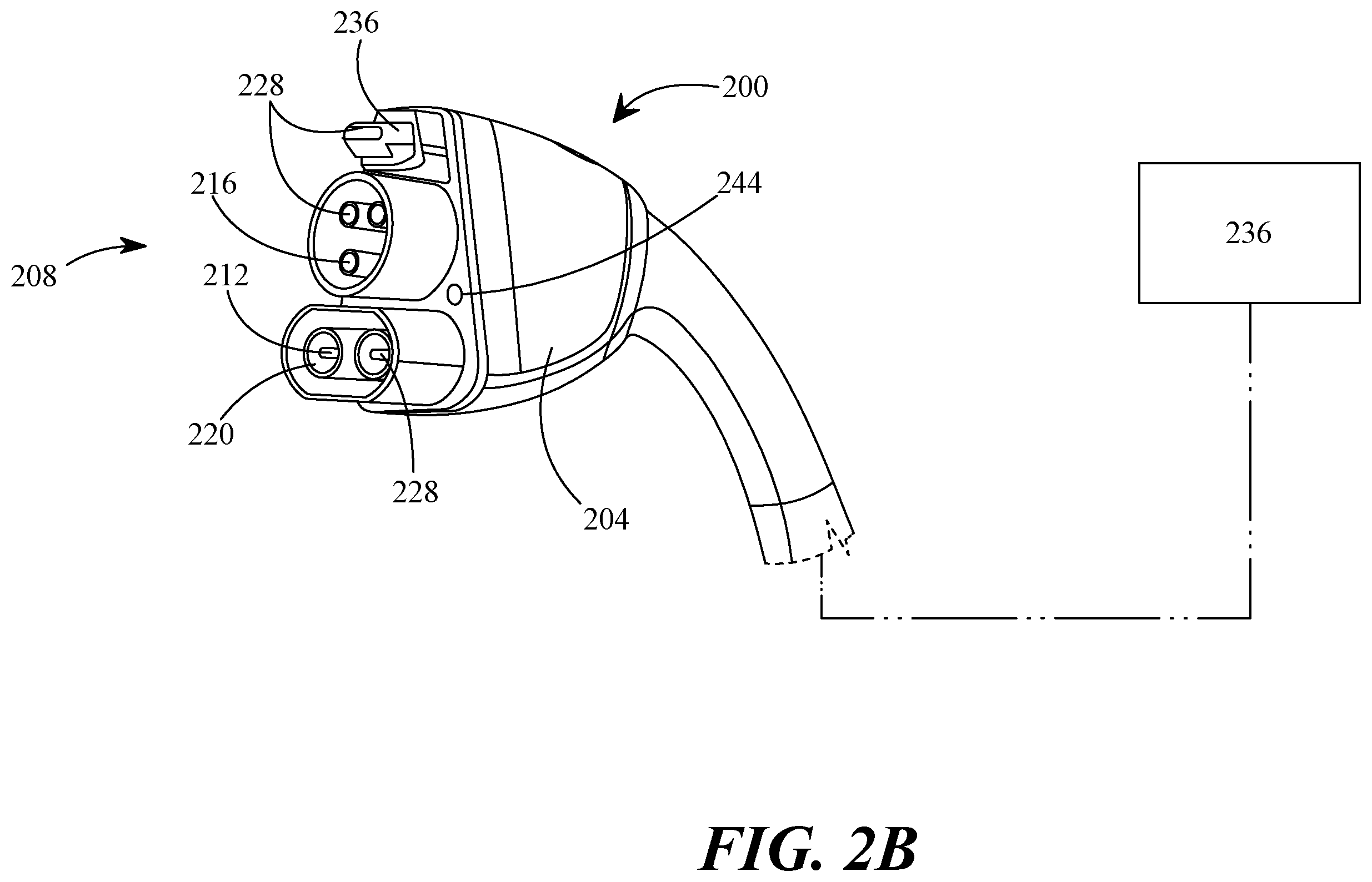 Patent US12126105 Figure 3 – Apparatus for a locking thermal conditioning hose for an electric aircraft and method of use