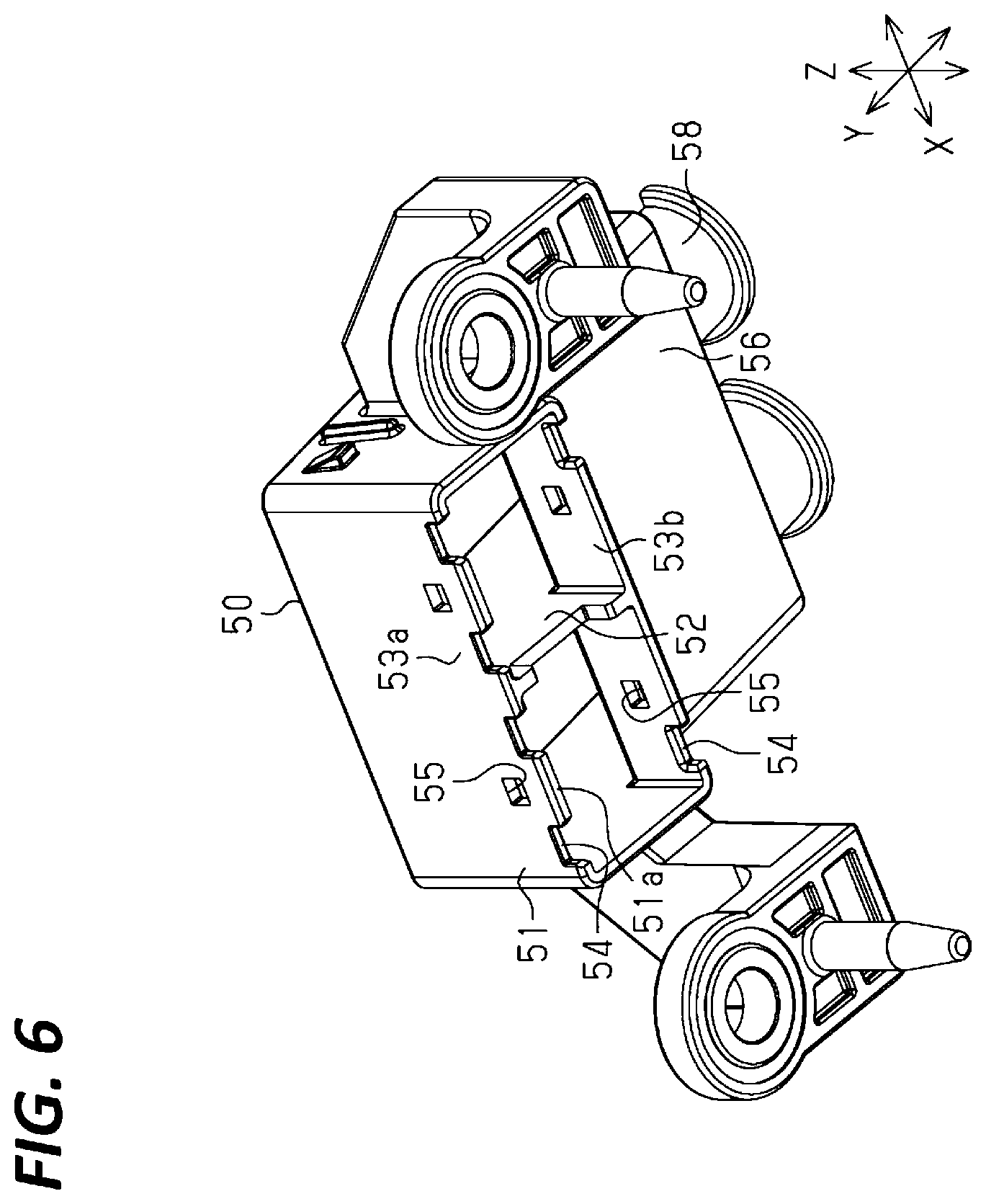 Patent US12126107 Figure 6 – Connector