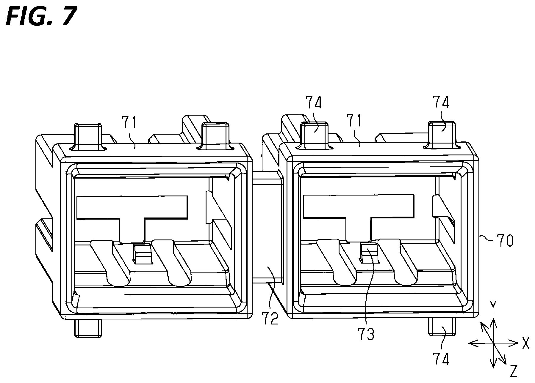 Patent US12126107 Figure 7 – Connector