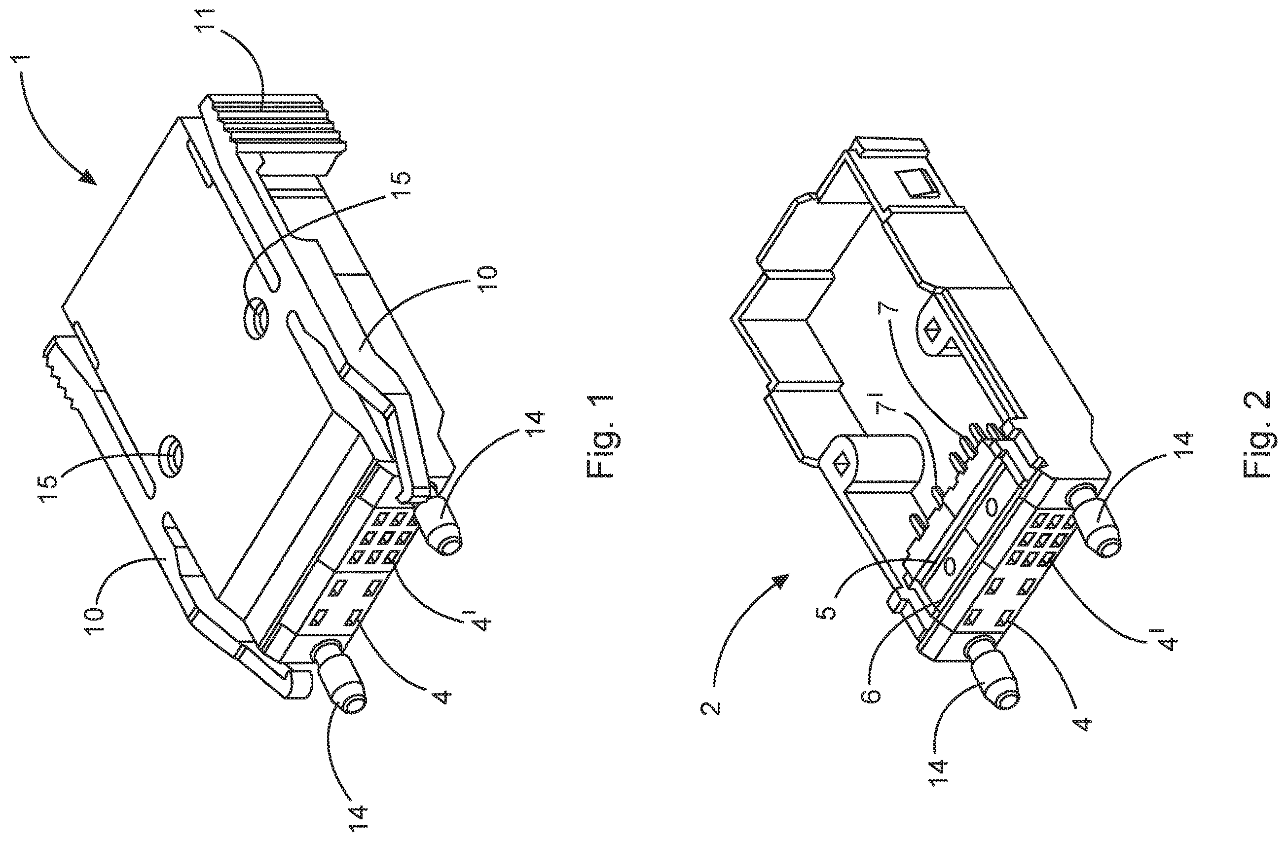 Patent US12126111 Figure 1 – Modular circuit board plug connector
