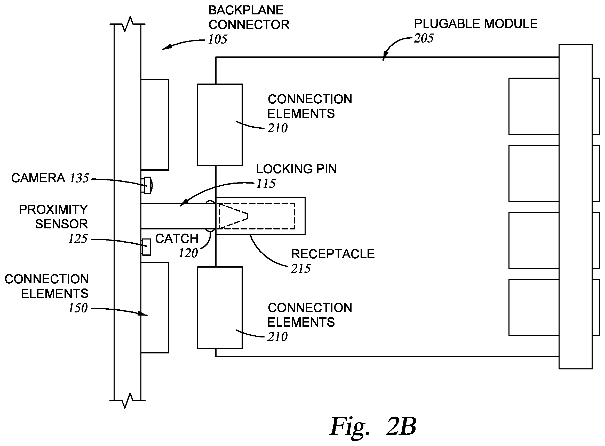 Patent US12126117 Figure 4 – Module connector damage detection and controlled insertion