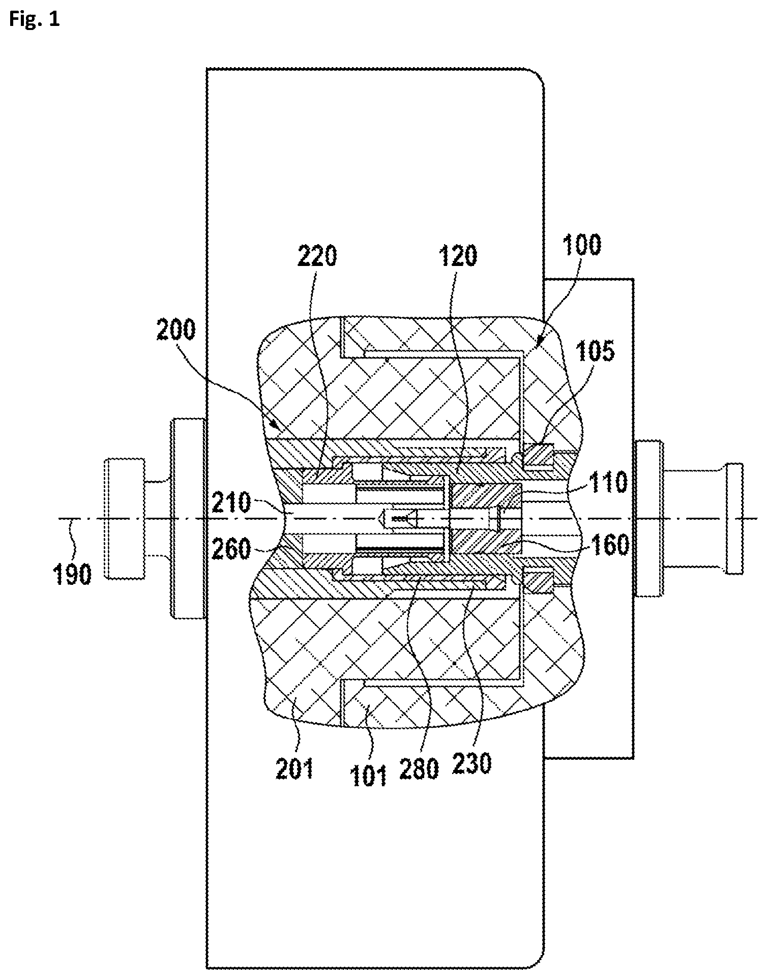 Patent US12126125 Figure 1 – Low passive intermodulation connector system