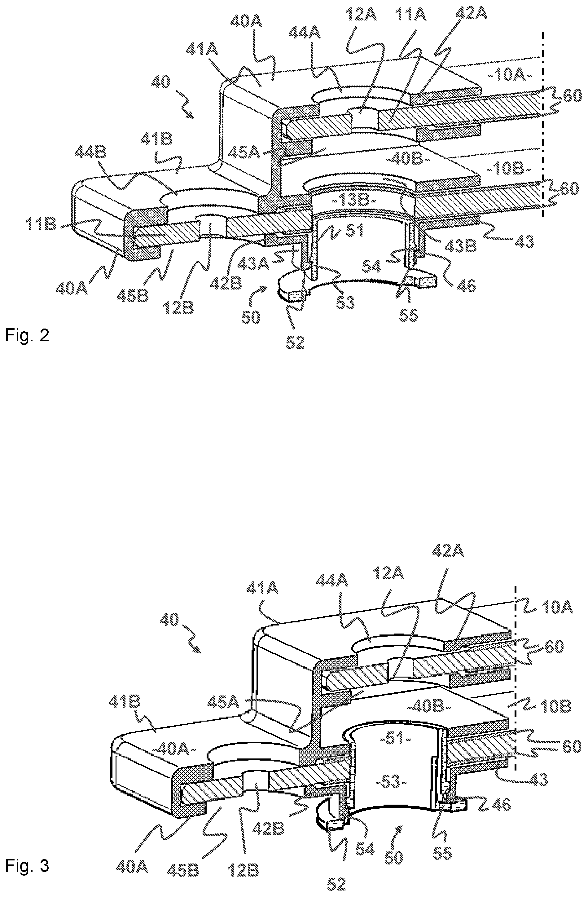 Patent US12126128 Figure 2 – Insulated connection system for busbars