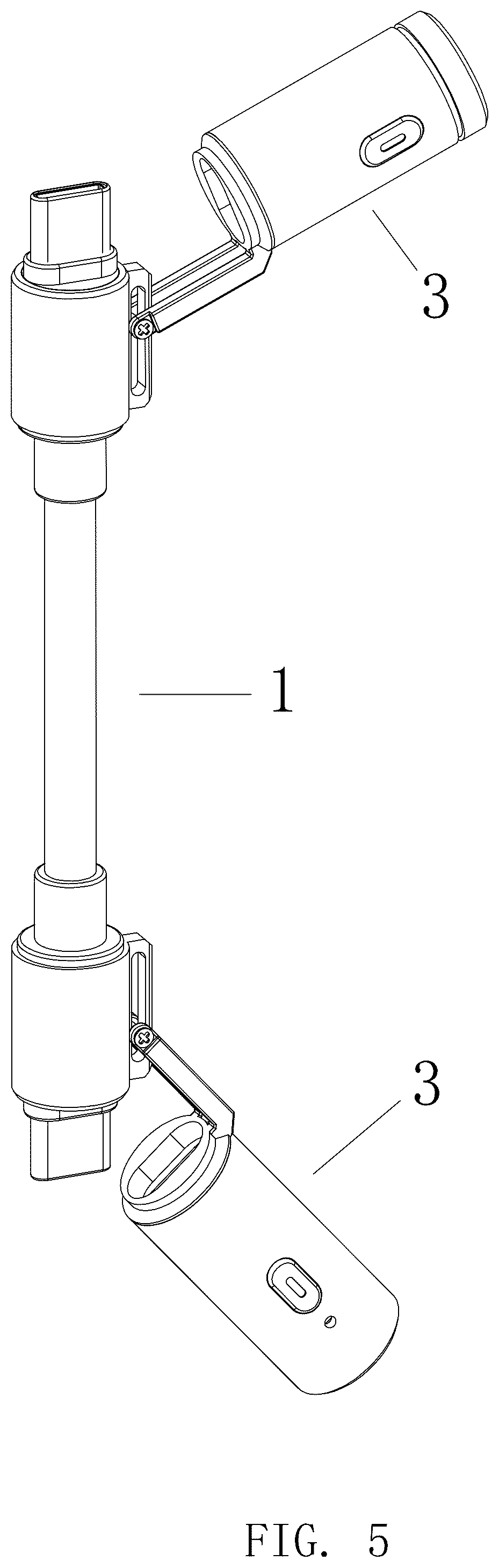 Patent US12126129 Figure 5 – Multifunctional data cable