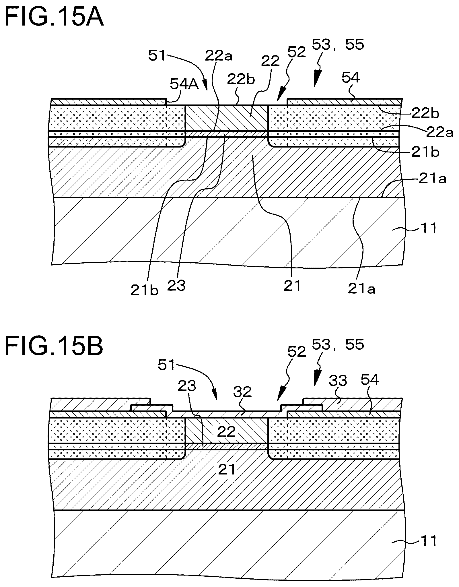 Patent US12126137 Figure 15 – Light-emitting element and method of manufacturing the same