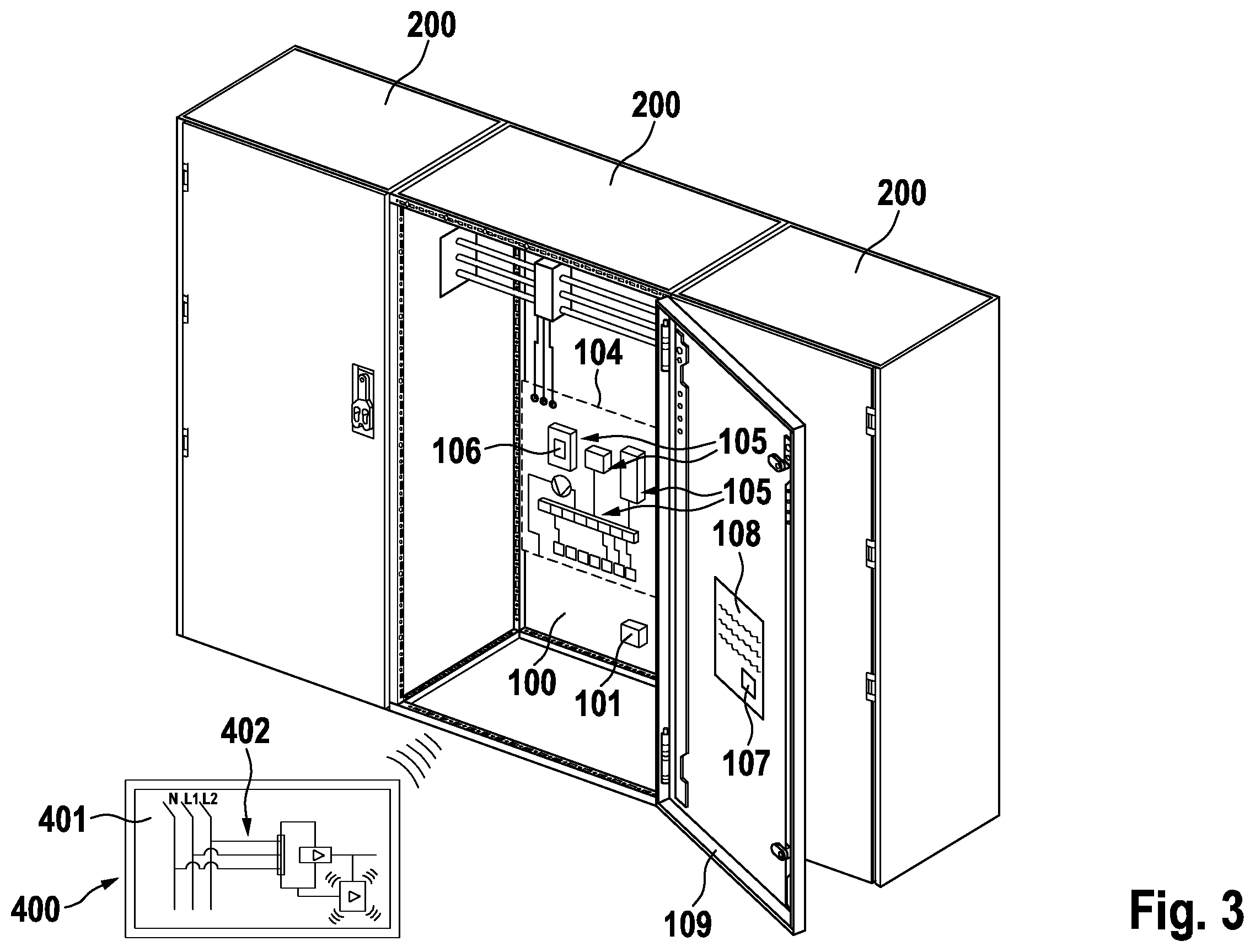 Patent US12126148 Figure 3 – Method for machining at least one electrical enclosure