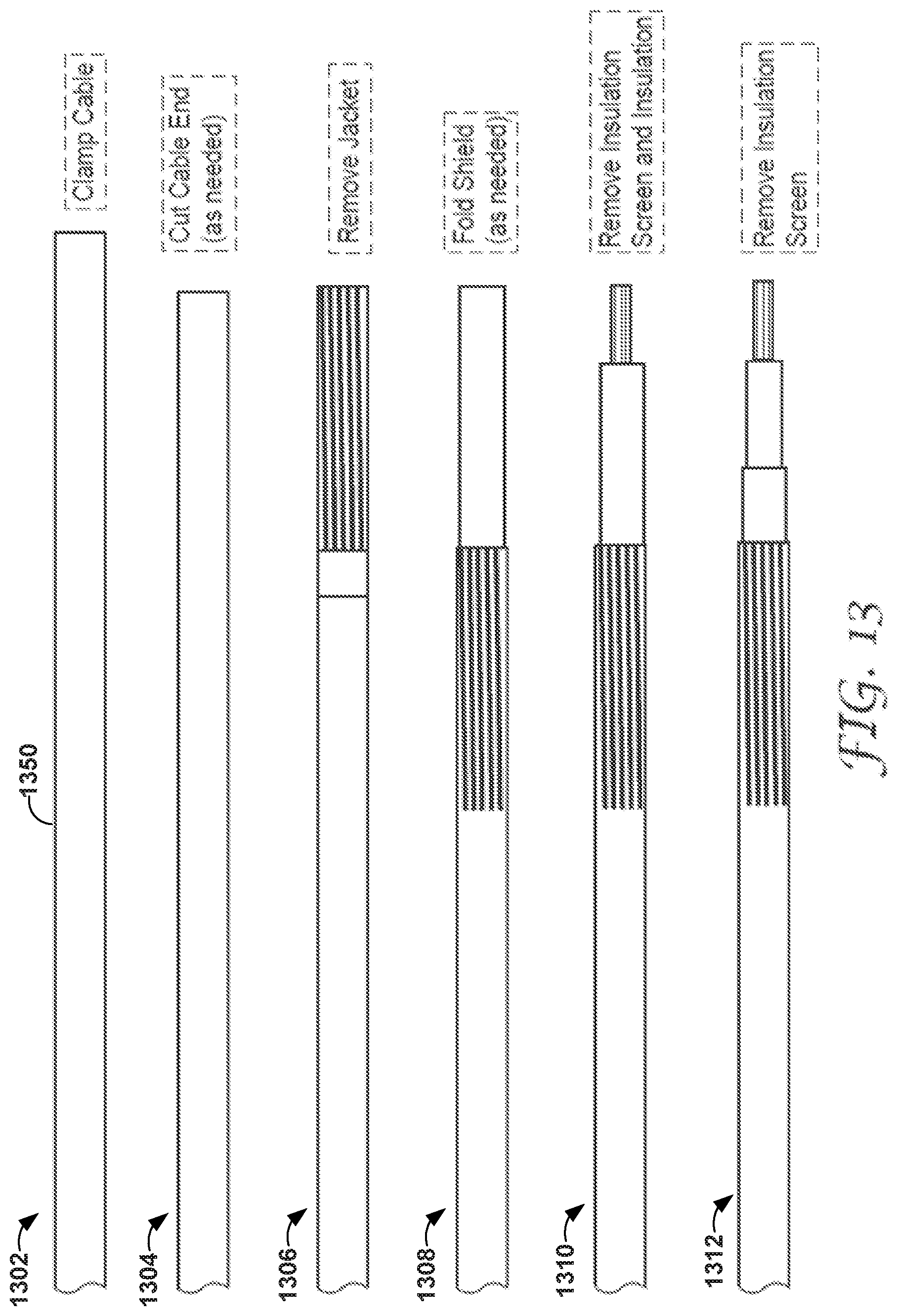 Patent US12126151 Figure 12 – Electrical power cable preparation system