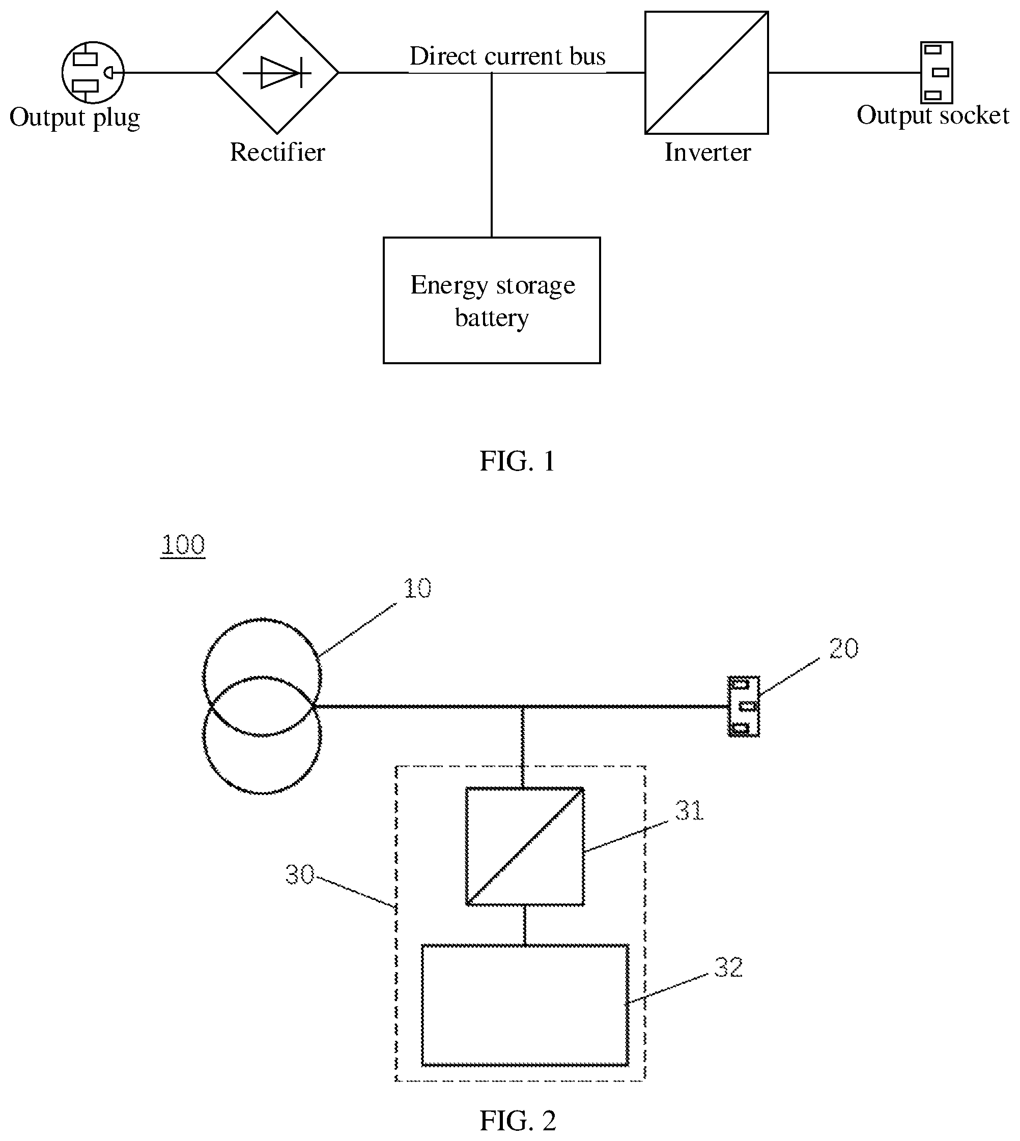 Patent US12126175 Figure 1 – Power supply control system and control method thereof