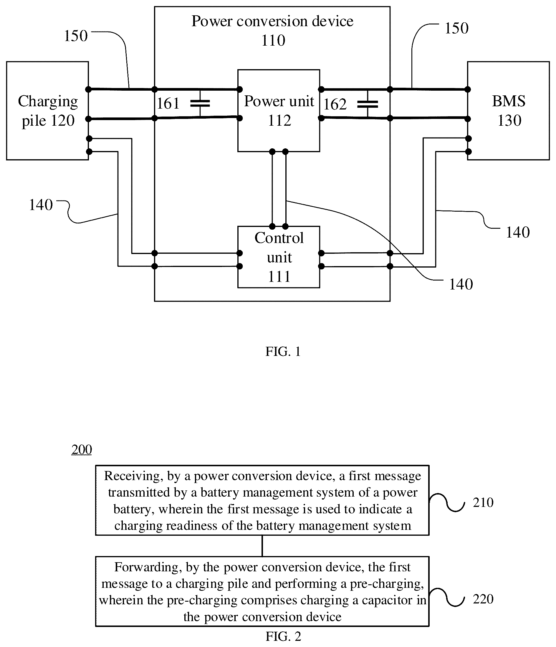 Patent US12126196 Figure 1 – Pre-charging method of power conversion device and power conversion device