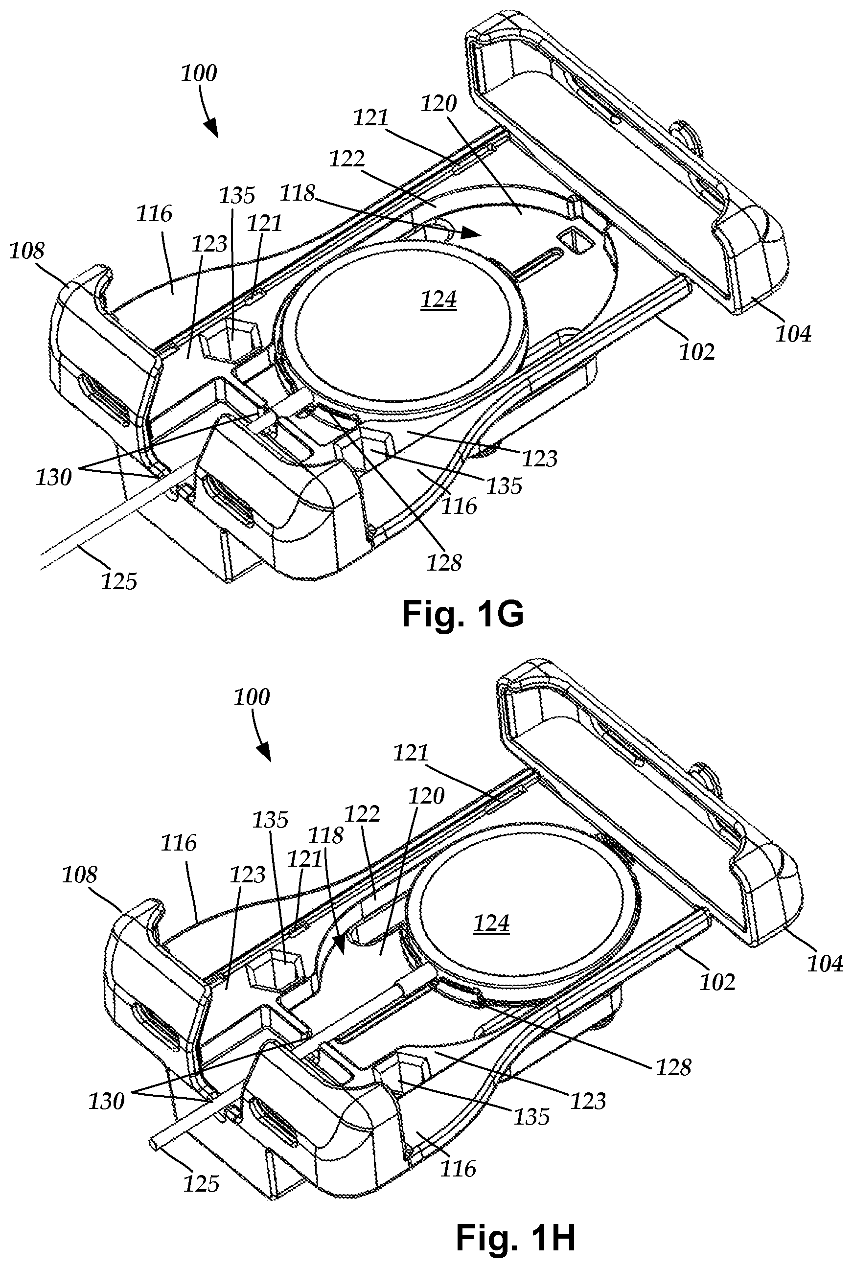 Patent US12126199 Figure 4 – Cradles for a mobile device including a cavity for a wireless device and methods of making and using