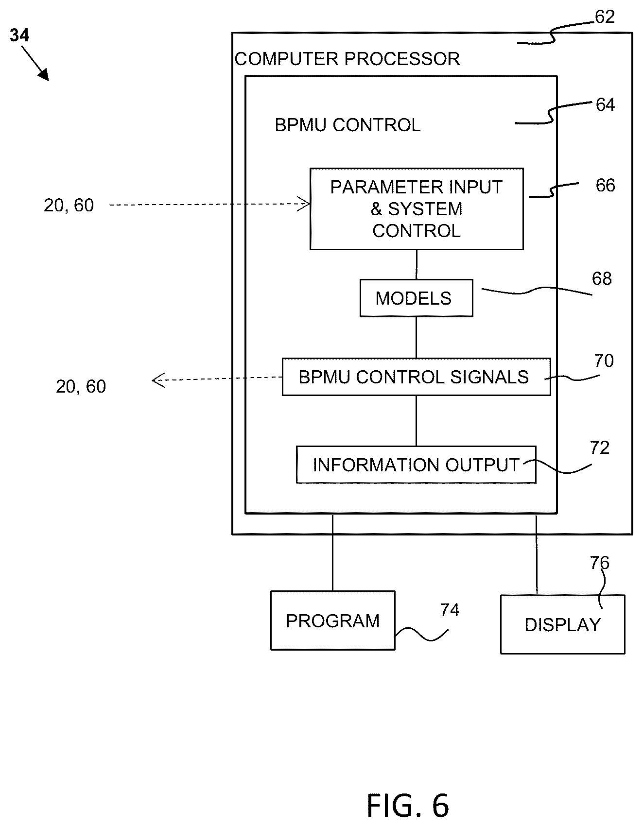 Patent US12126204 Figure 6 – Battery management unit to determine updated SOC and energy reading, energy storage system comprising, the same, and method of using the same