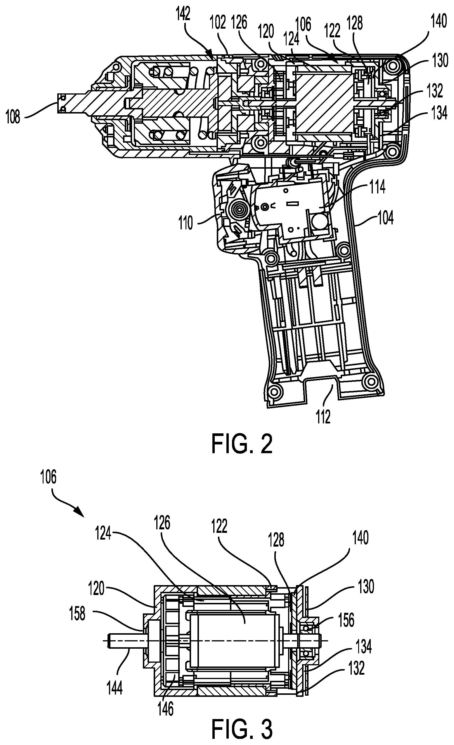 Patent US12126226 Figure 2 – Motor controller for a tool