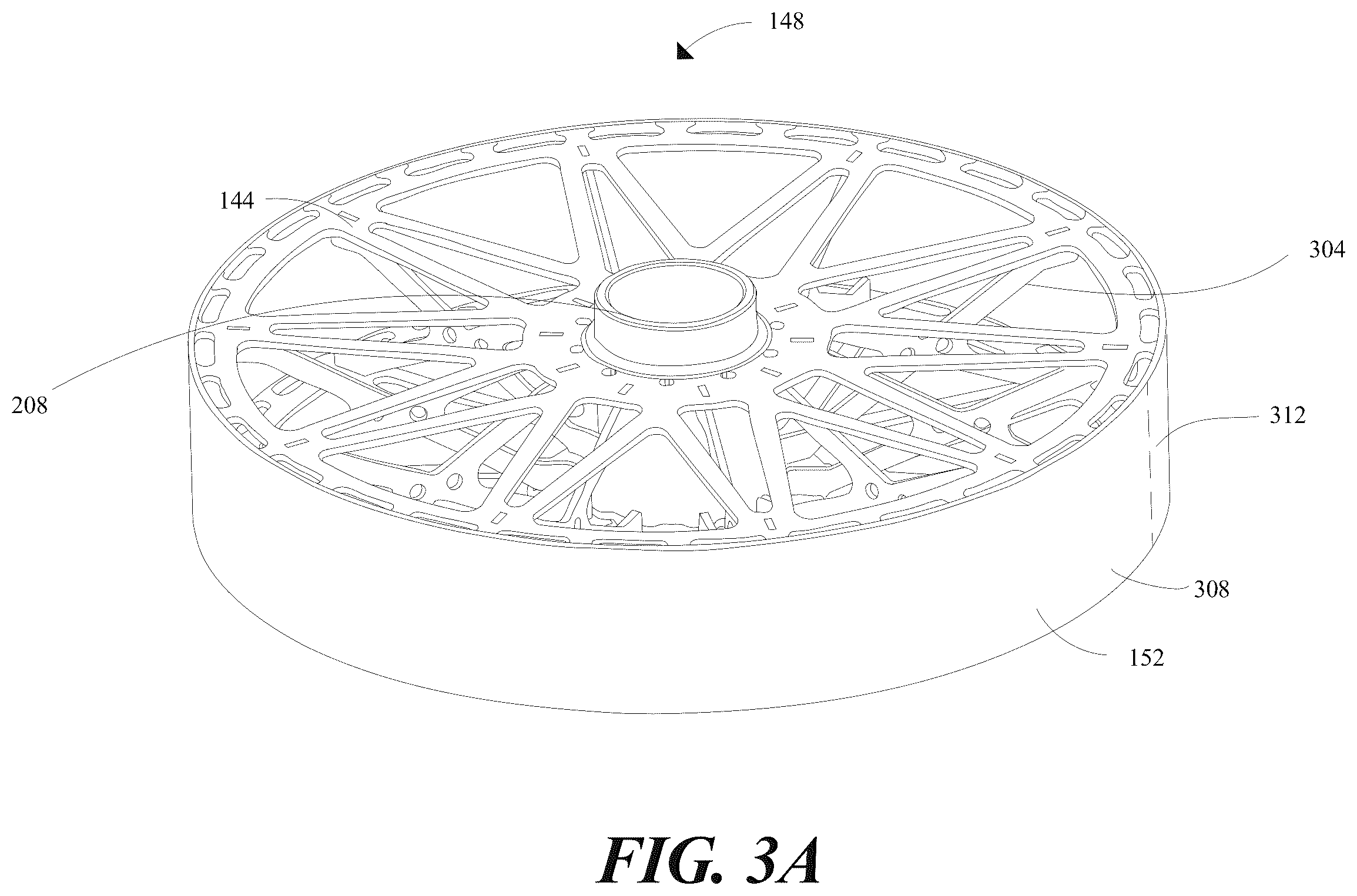Patent US12126229 Figure 3 – Motor with a fully welded rotor for an electric aircraft and a method for manufacturing