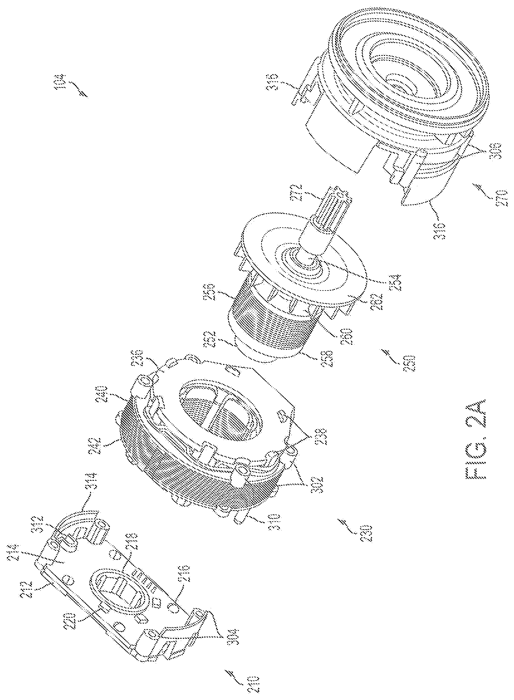 Patent US12126234 Figure 2 – Stator assembly for a brushless motor in a power tool preliminary class