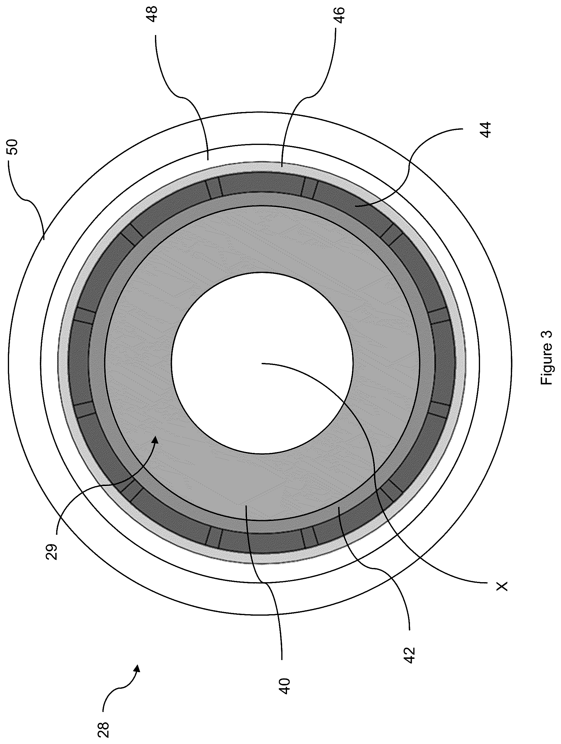 Patent US12126238 Figure 3 – Electric machine rotor sleeve