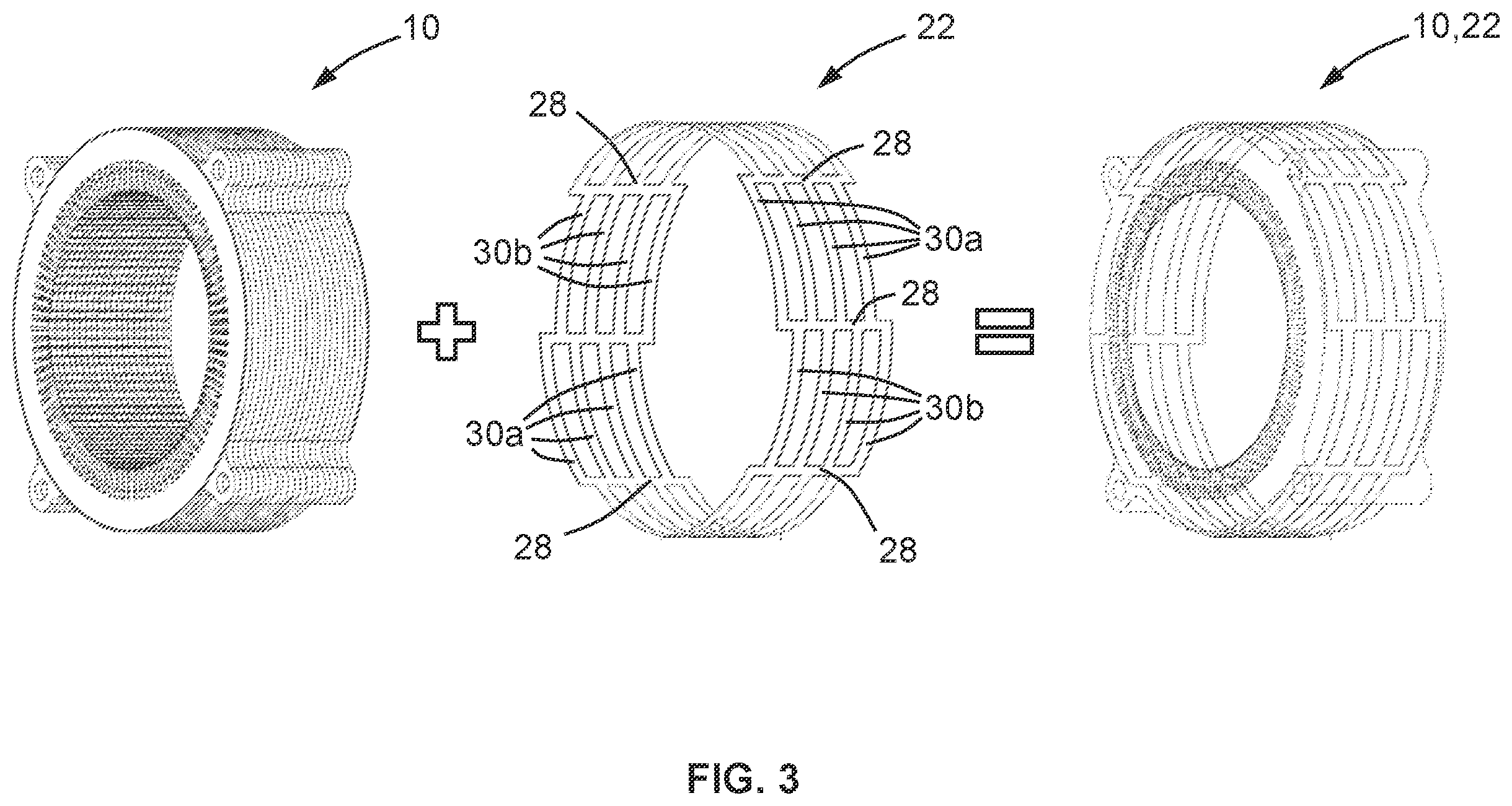 Patent US12126242 Figure 3 – Motor stator coolant distribution via internal channels