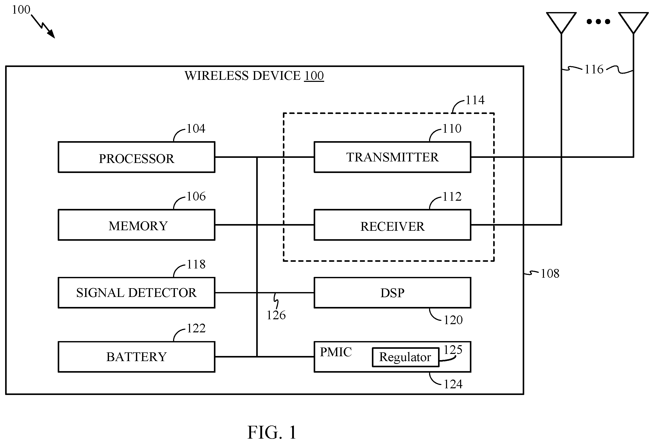 Patent US12126249 Figure 1 – Hybrid buck converter