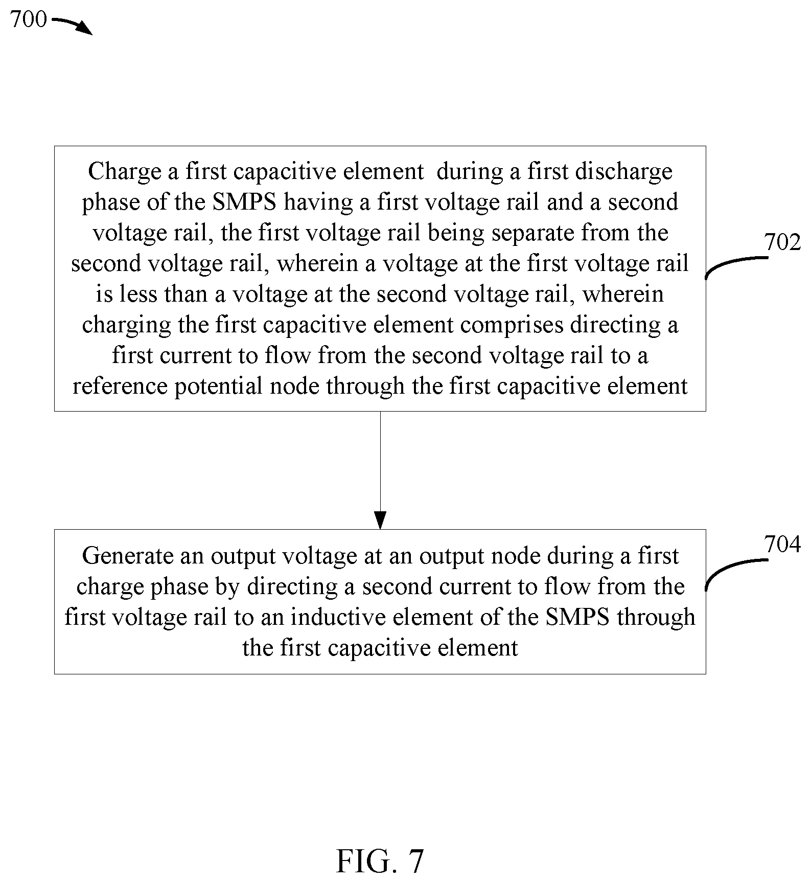 Patent US12126249 Figure 7 – Hybrid buck converter
