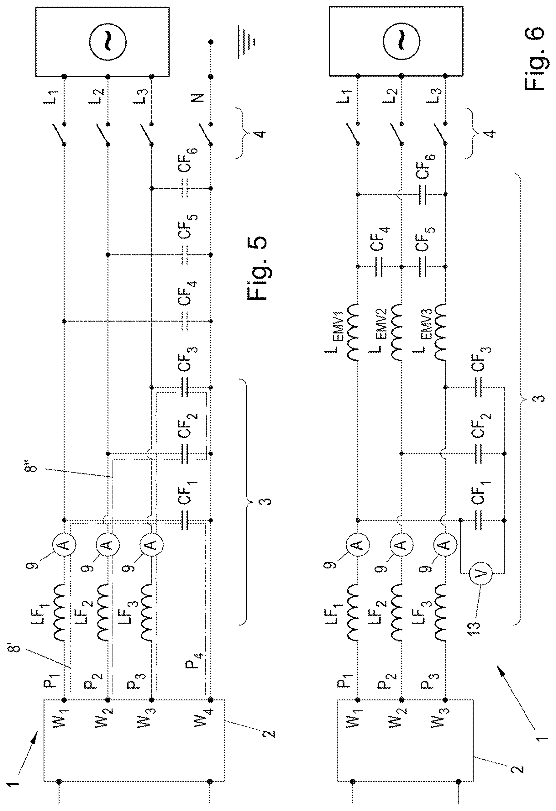 Patent US12126252 Figure 3 – Determination of filter parameters in an inverter