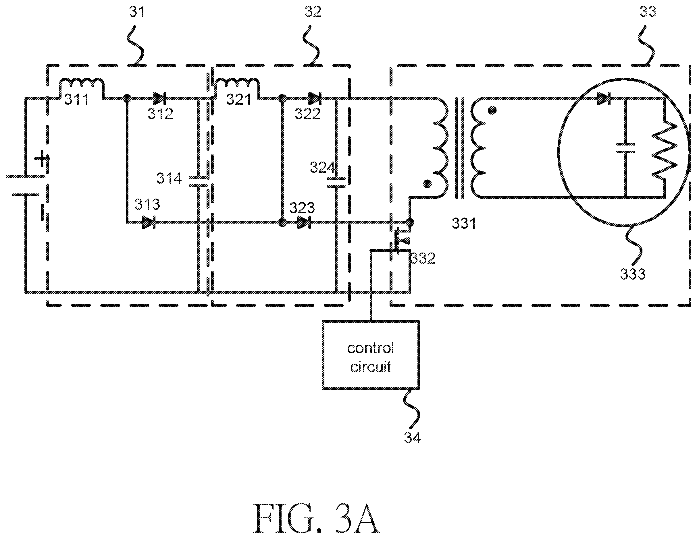 Patent US12126265 Figure 4 – Switch mode power supply circuit with high voltage output, and electrostatic spray apparatus and agricultural plant protection apparatus using the same