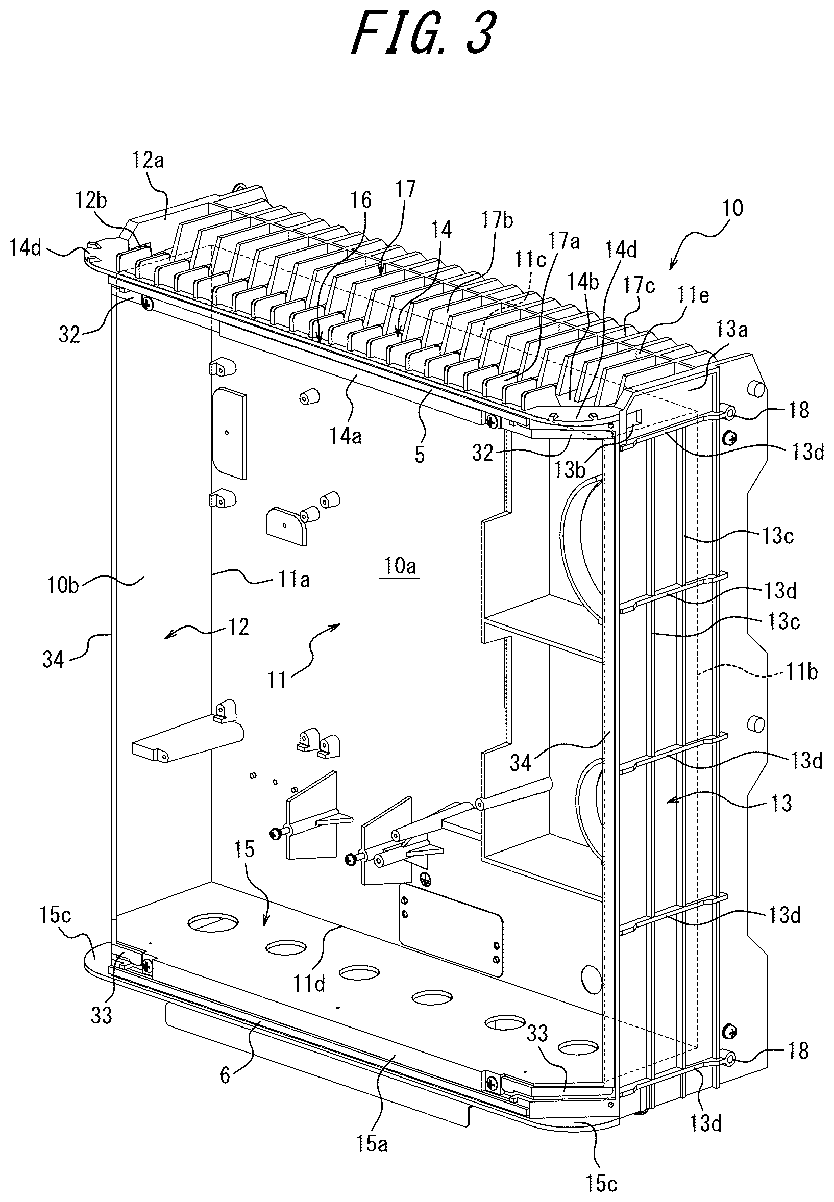 Patent US12126270 Figure 3 – Casing for electrical apparatus and power control apparatus