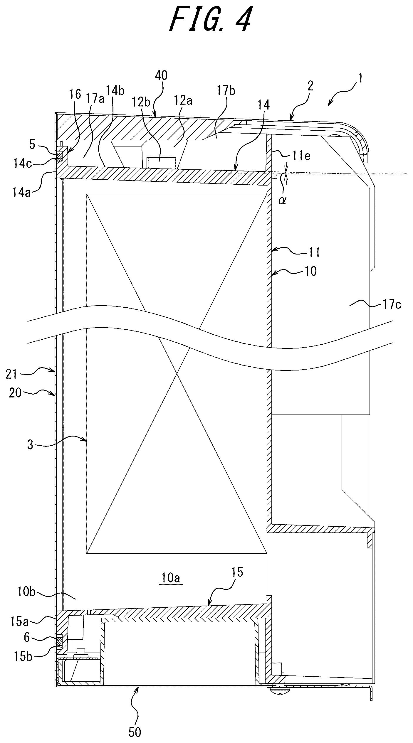 Patent US12126270 Figure 4 – Casing for electrical apparatus and power control apparatus