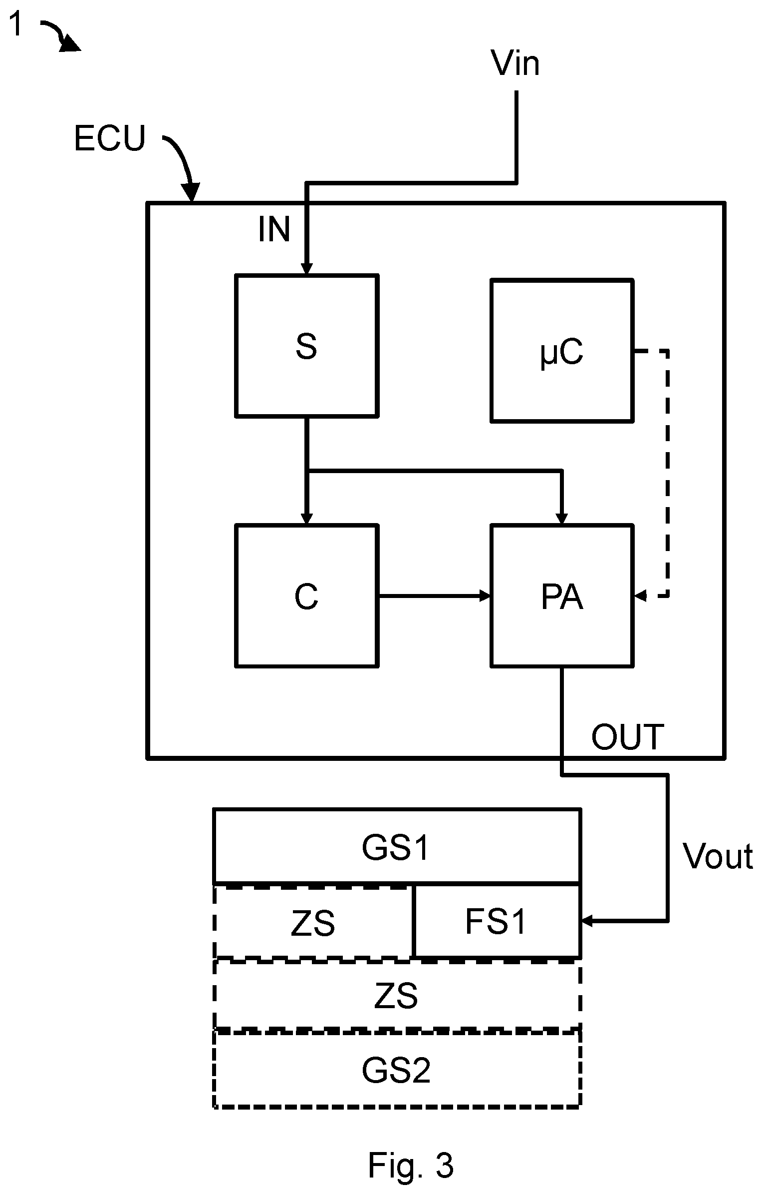 Patent US12126273 Figure 3 – Method for driving an electro-optical functional layer by means of a control unit and arrangement therefor