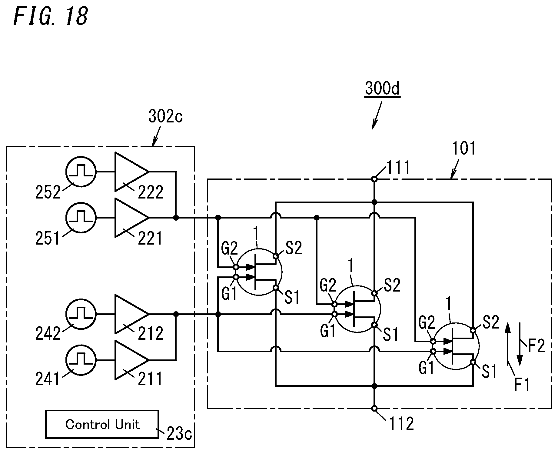 Patent US12126274 Figure 18 – Bidirectional switch, electrical device, and multi-level inverter