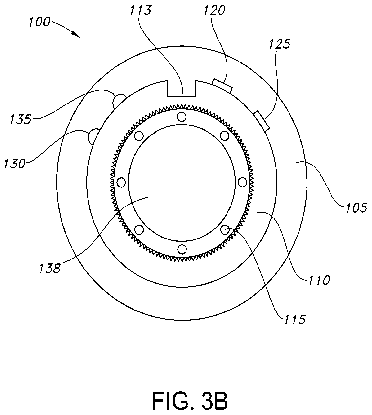 Patent US12126295 Figure 5 – Systems for controlling a rotating device with notched rotating wheel