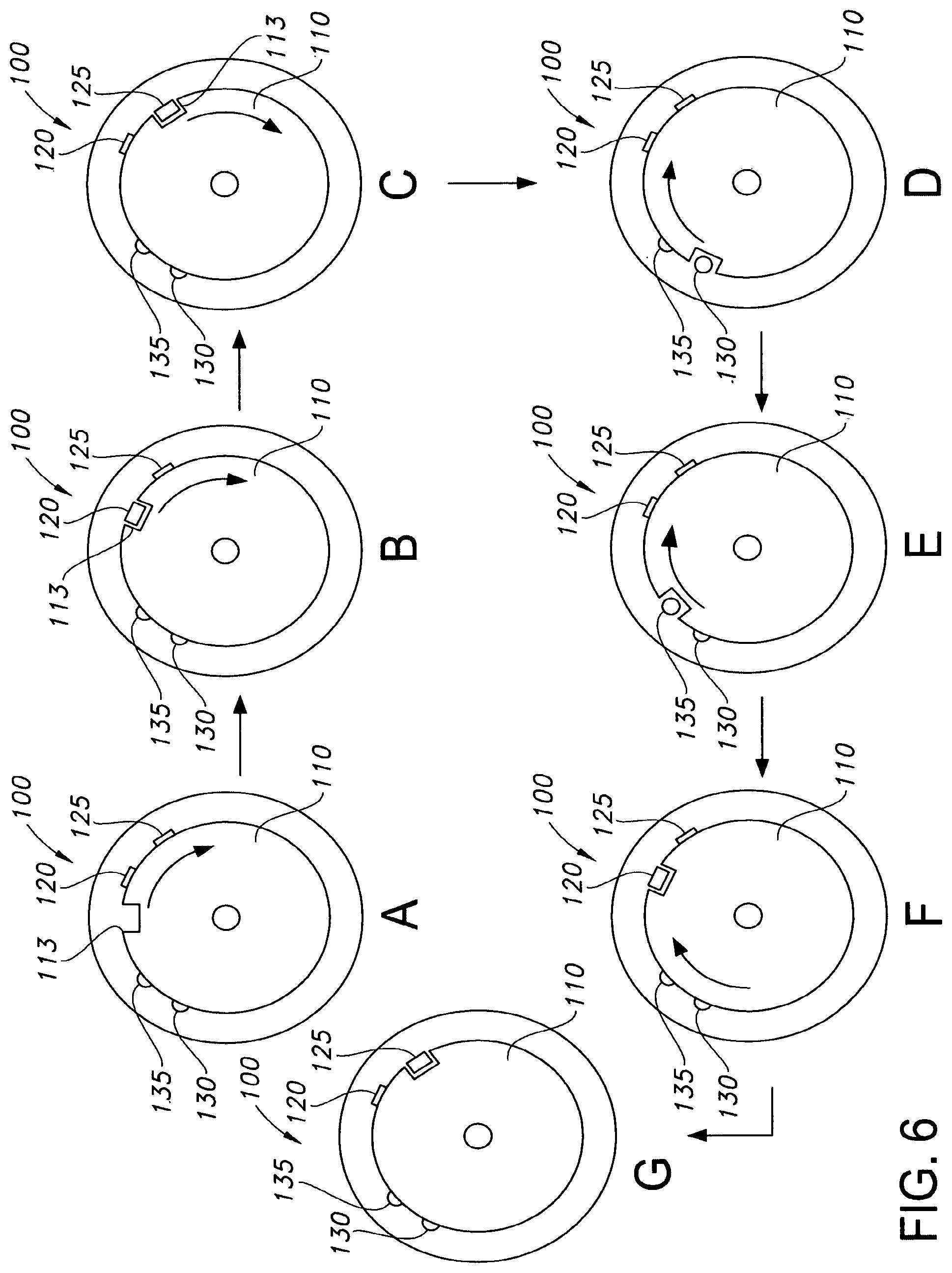 Patent US12126295 Figure 8 – Systems for controlling a rotating device with notched rotating wheel