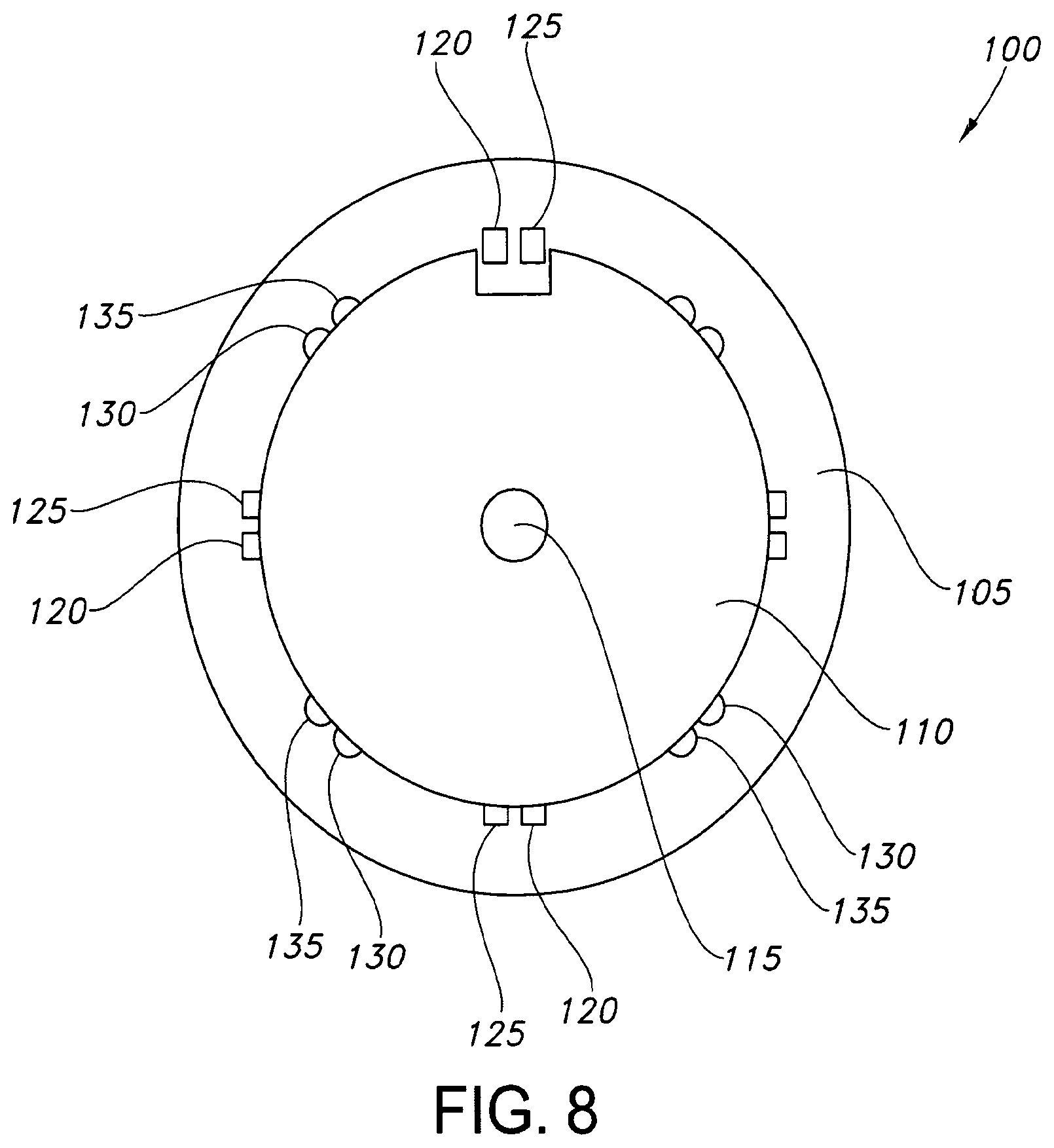 Patent US12126295 Figure 10 – Systems for controlling a rotating device with notched rotating wheel