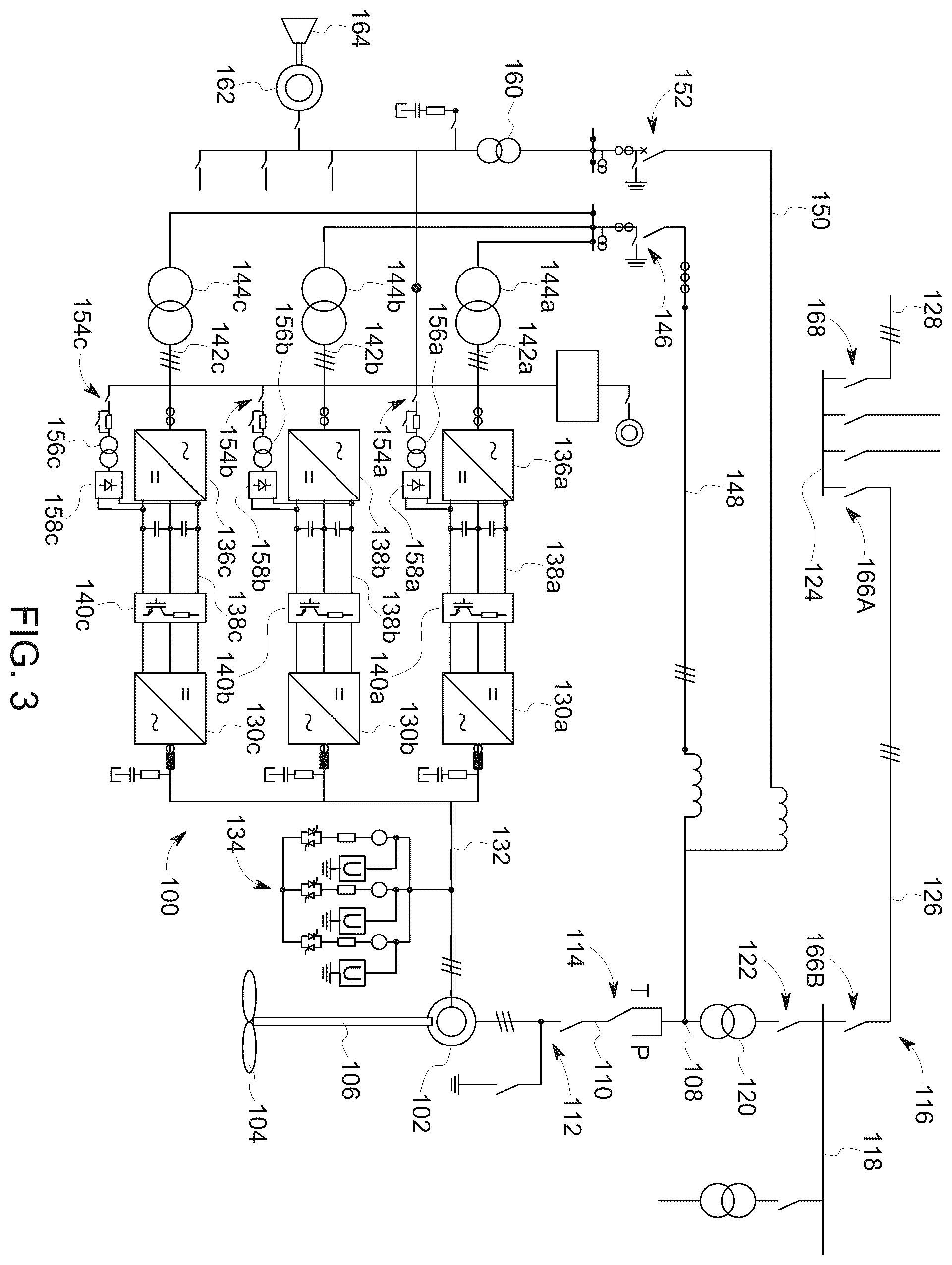 Patent US12126298 Figure 3 – Methods of operating doubly-fed induction generator systems