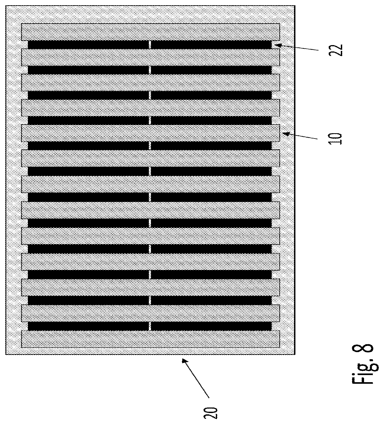 Patent US12126300 Figure 7 – Light management systems for optimizing performance of bifacial solar module