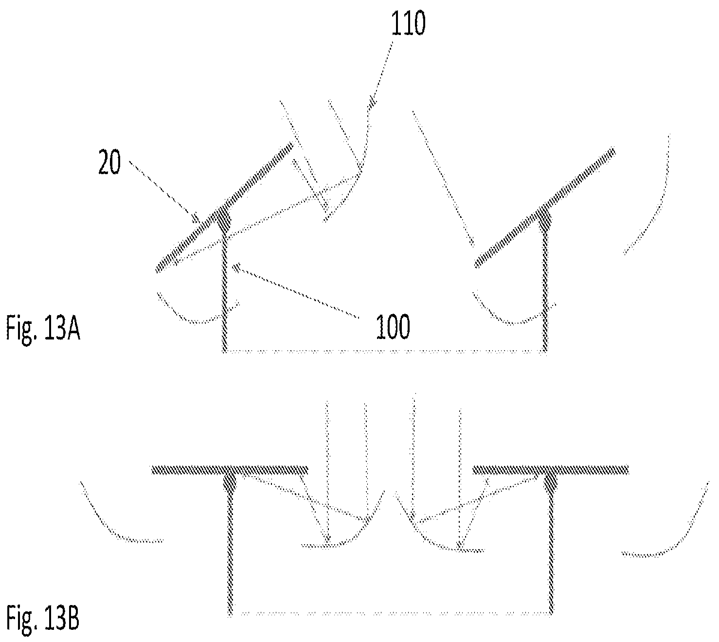 Patent US12126300 Figure 13 – Light management systems for optimizing performance of bifacial solar module