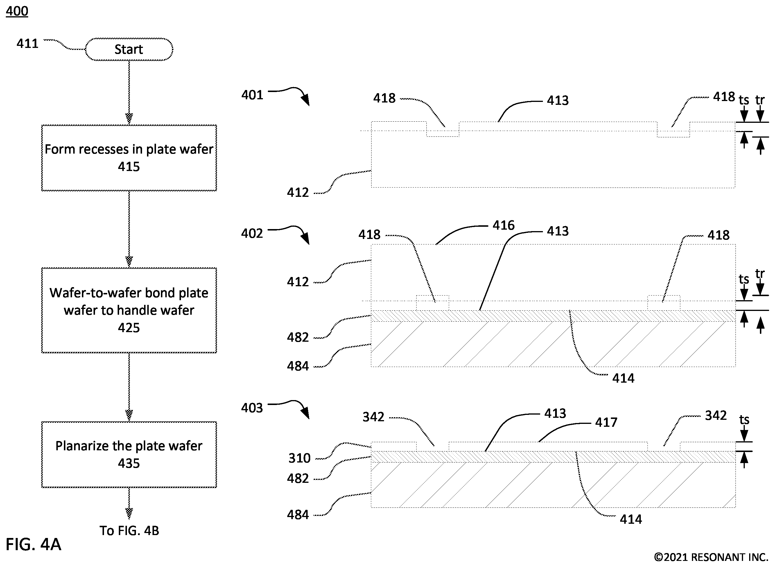Patent US12126316 Figure 6 – Transversely-excited film bulk acoustic resonator