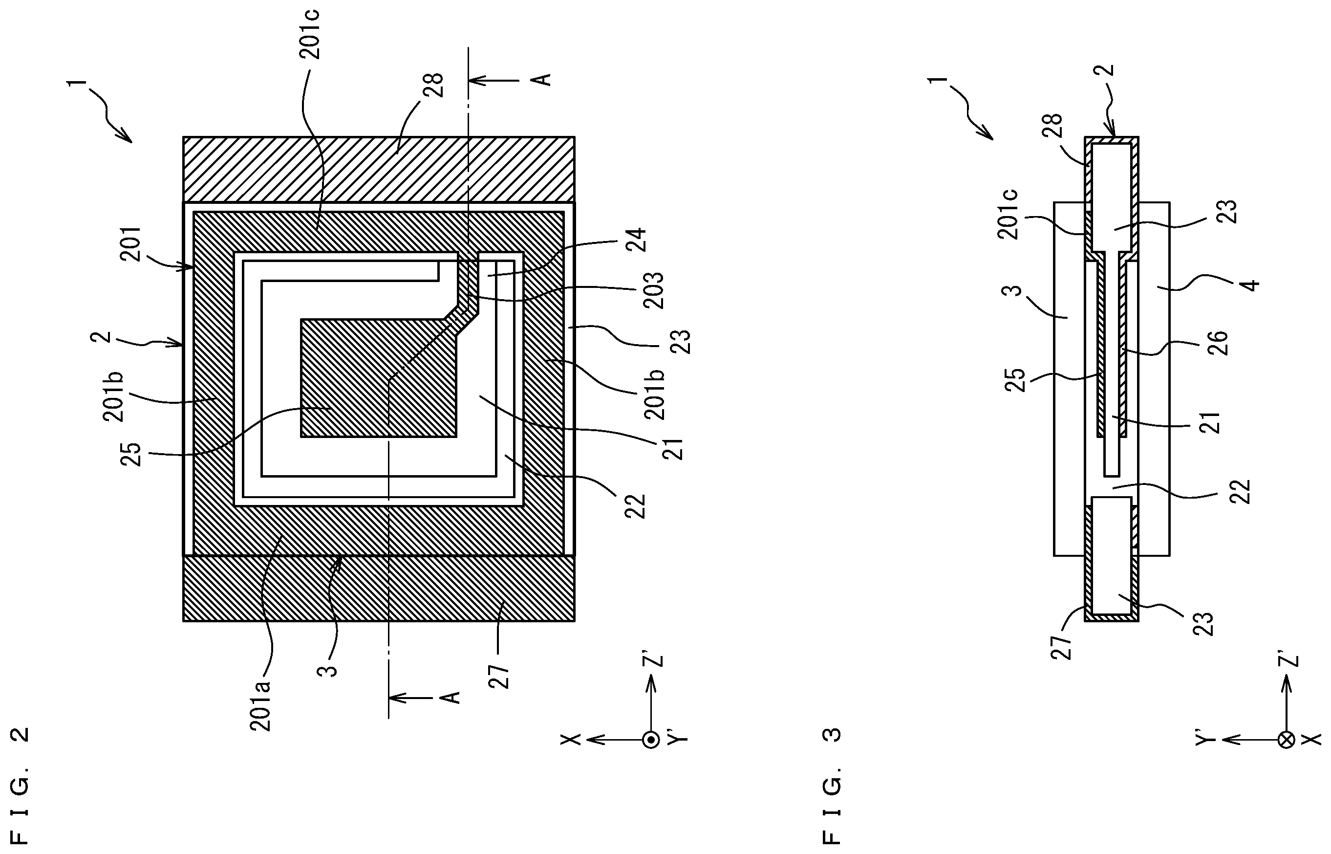 Patent US12126321 Figure 2 – Piezoelectric vibrating device