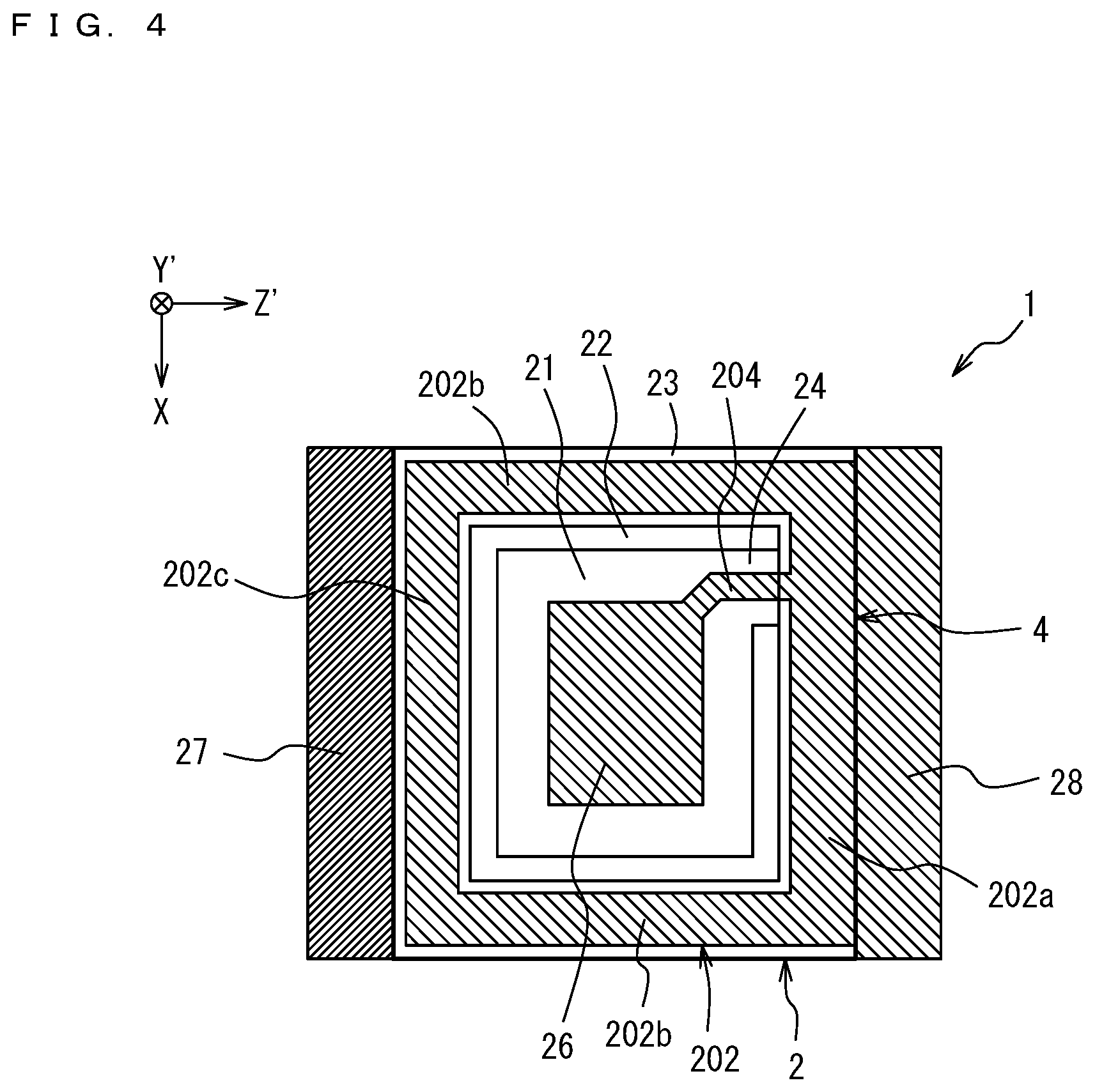 Patent US12126321 Figure 3 – Piezoelectric vibrating device