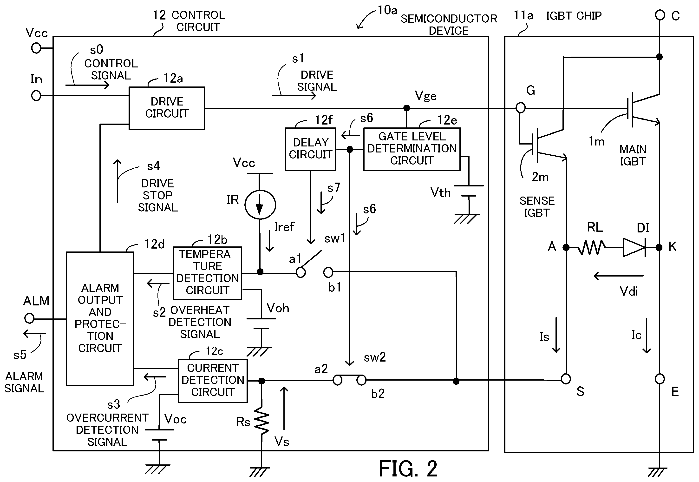 Patent US12126330 Figure 2 – Semiconductor device