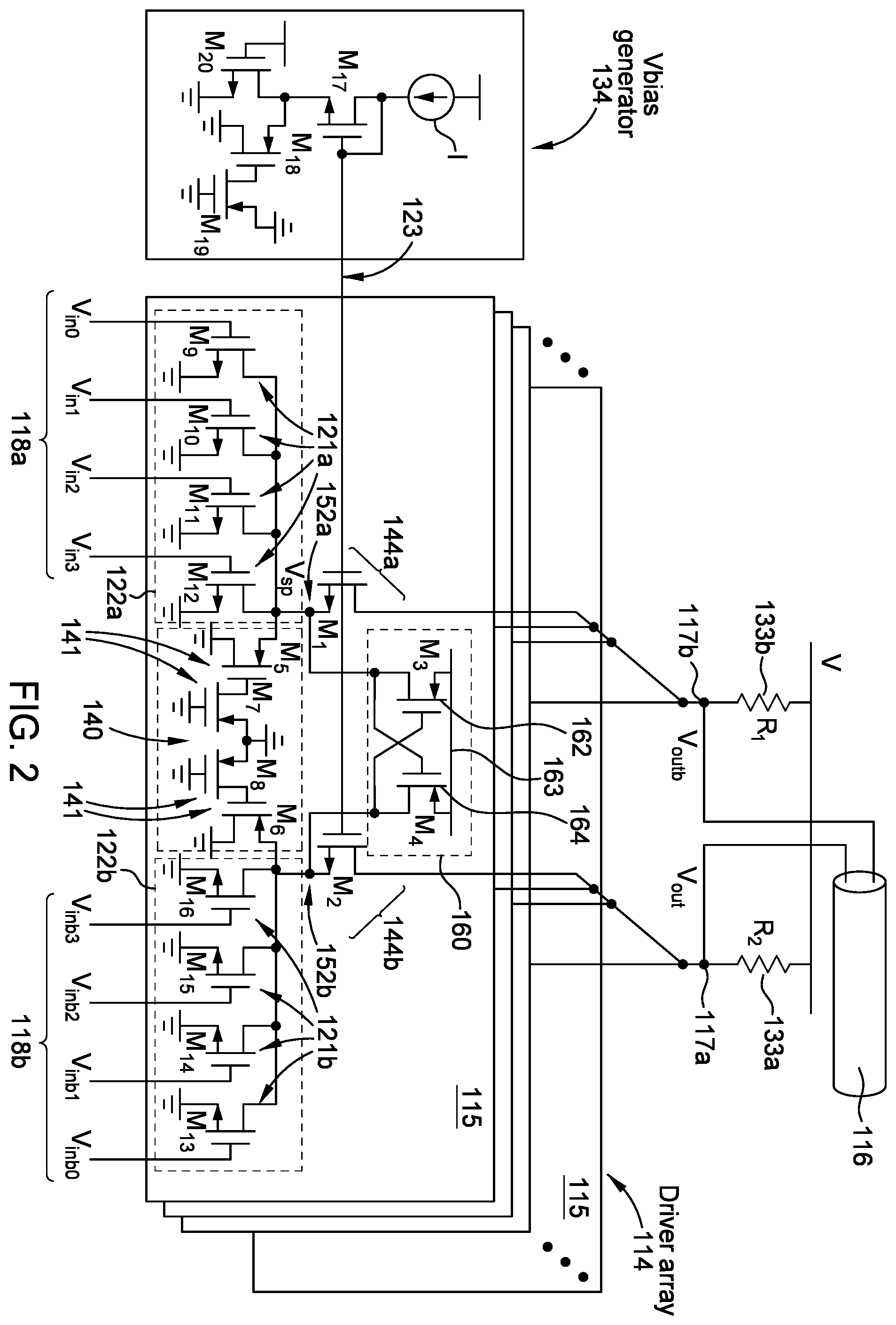 Patent US12126335 Figure 2 – DAC-based transmit driver architecture with improved bandwidth
